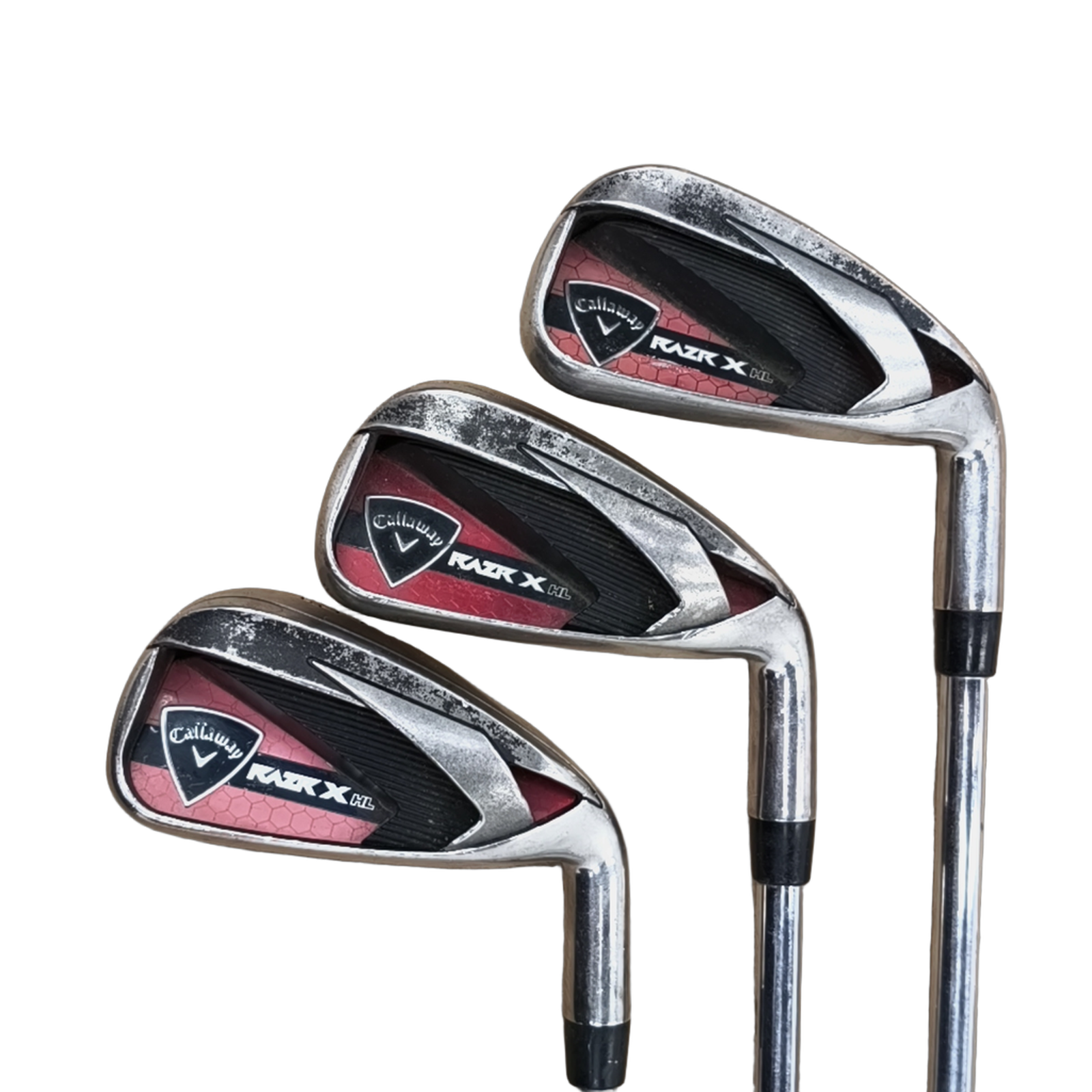 Callaway RAZR X HL Jernsæt / 4-7i+9i+SW / Flex Stiff / Stål [model:birefnet-general] [bg:handrolled]