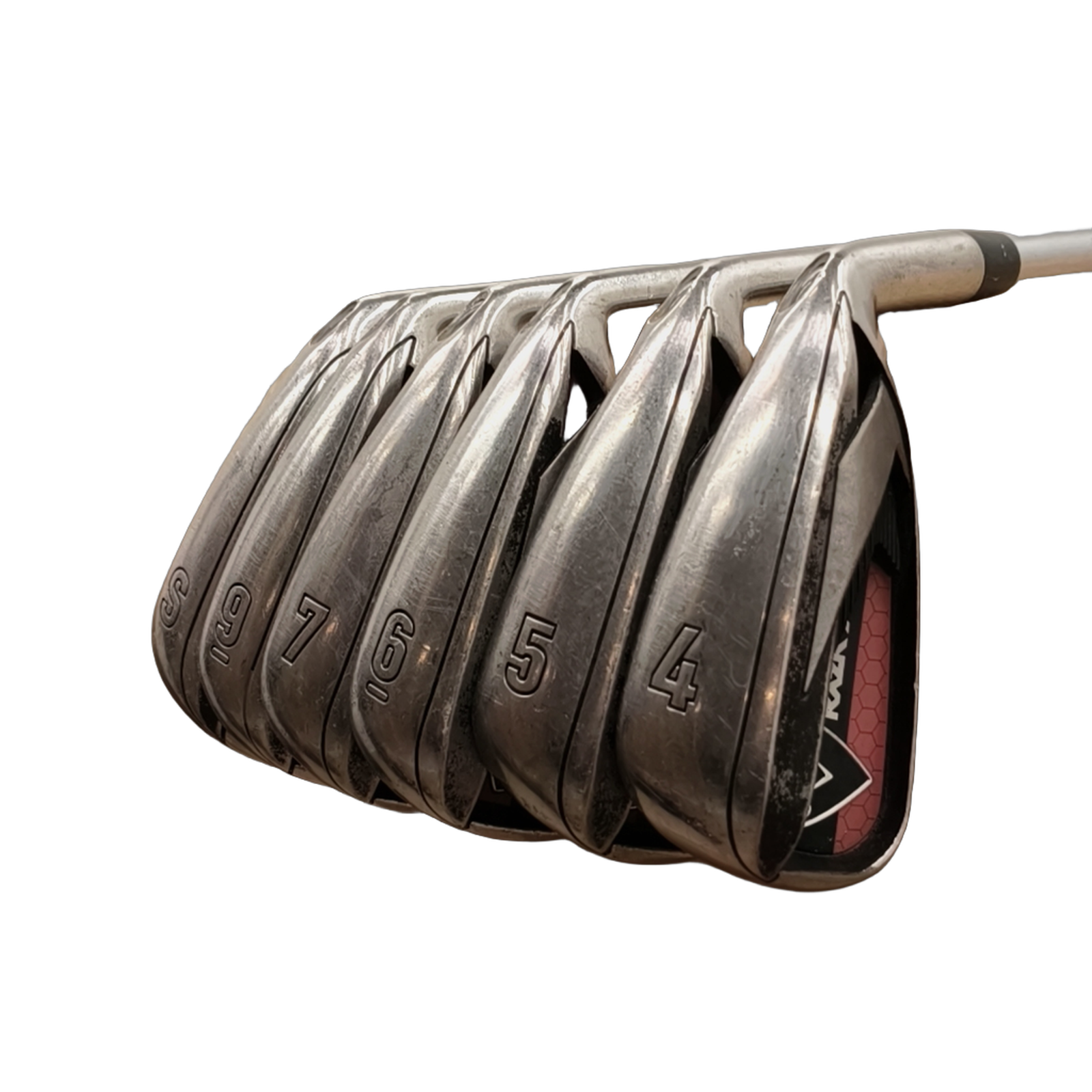 Callaway RAZR X HL Jernsæt / 4-7i+9i+SW / Flex Stiff / Stål [model:birefnet-general] [bg:handrolled]