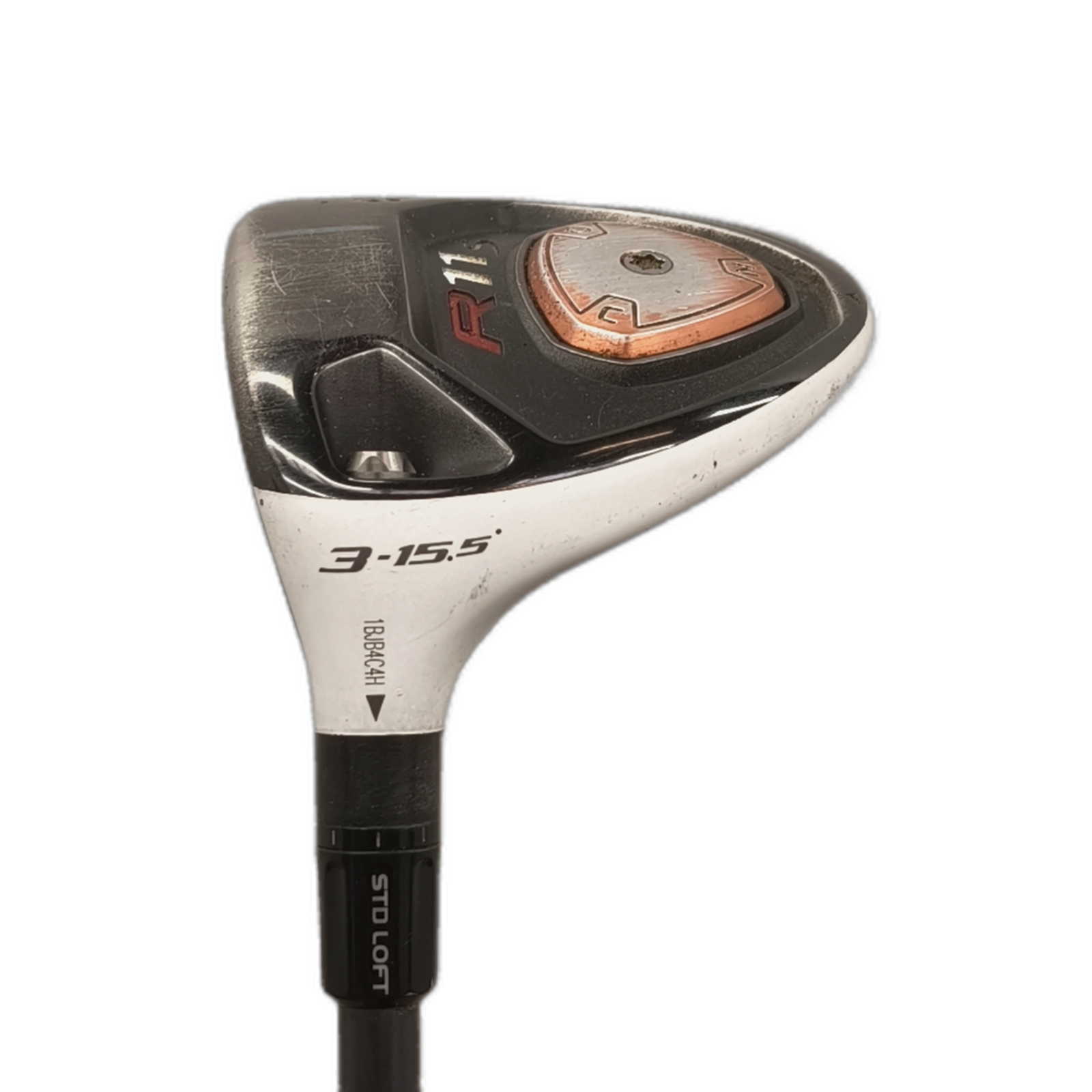 Venstre TaylorMade R11s Fairway Wood / Flex Regular / #3/15.5 [model:silueta] [bg:handrolled]