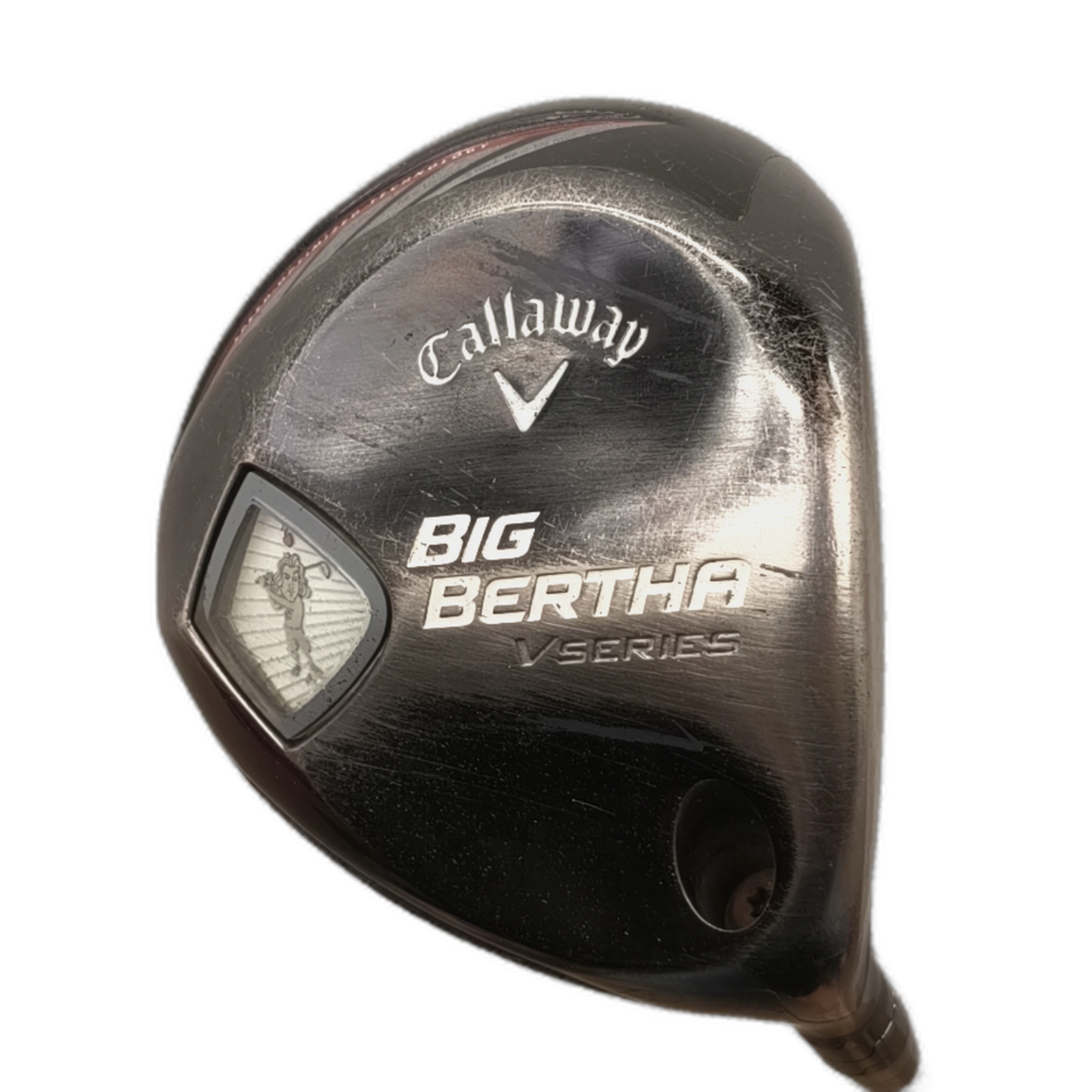 Callaway Big Bertha V-series Driver / Flex A-flex / Loft 13.5 [model:silueta] [bg:handrolled]