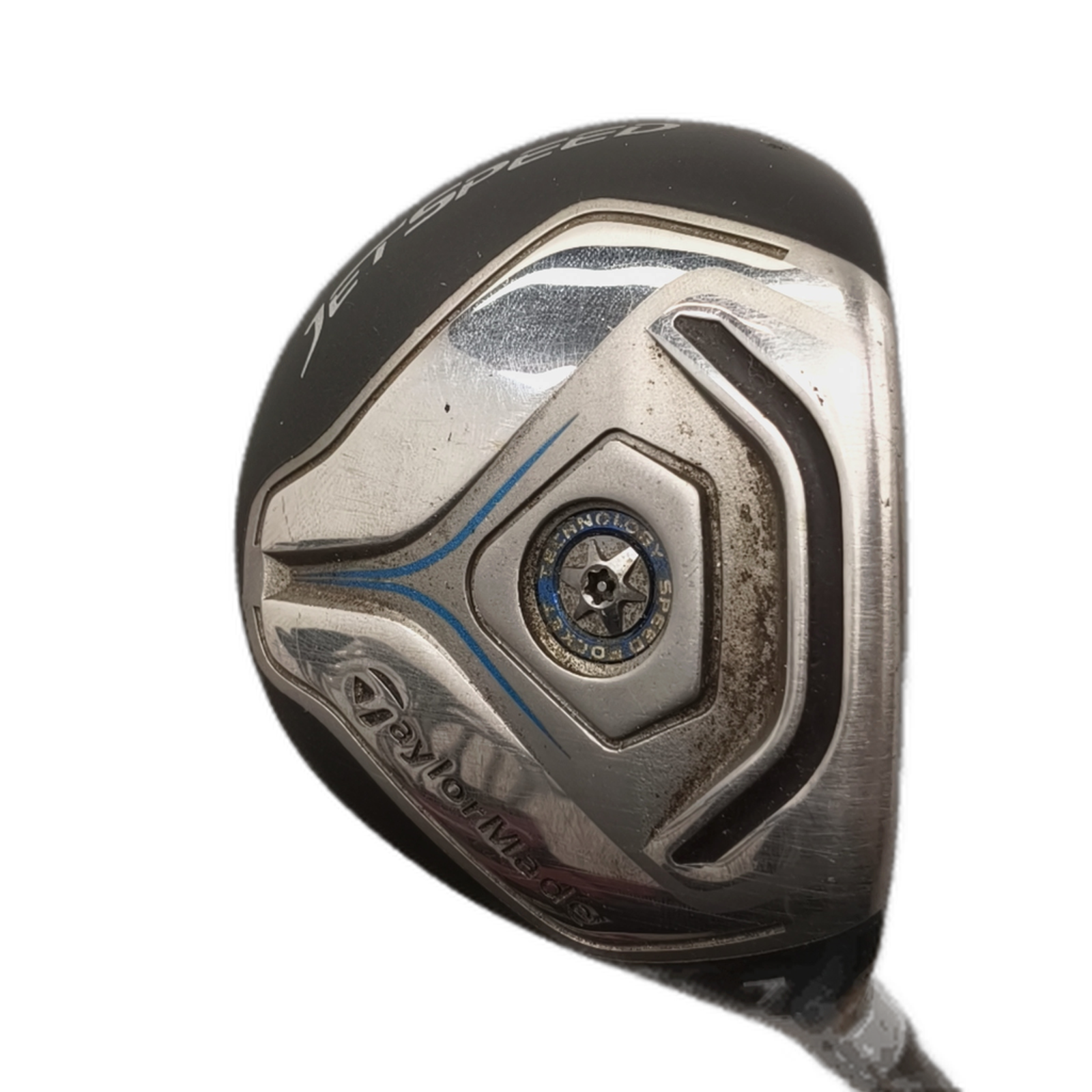 TaylorMade Jetspeed Fairway Wood / Flex Regular / #7/23 [model:silueta] [bg:handrolled]