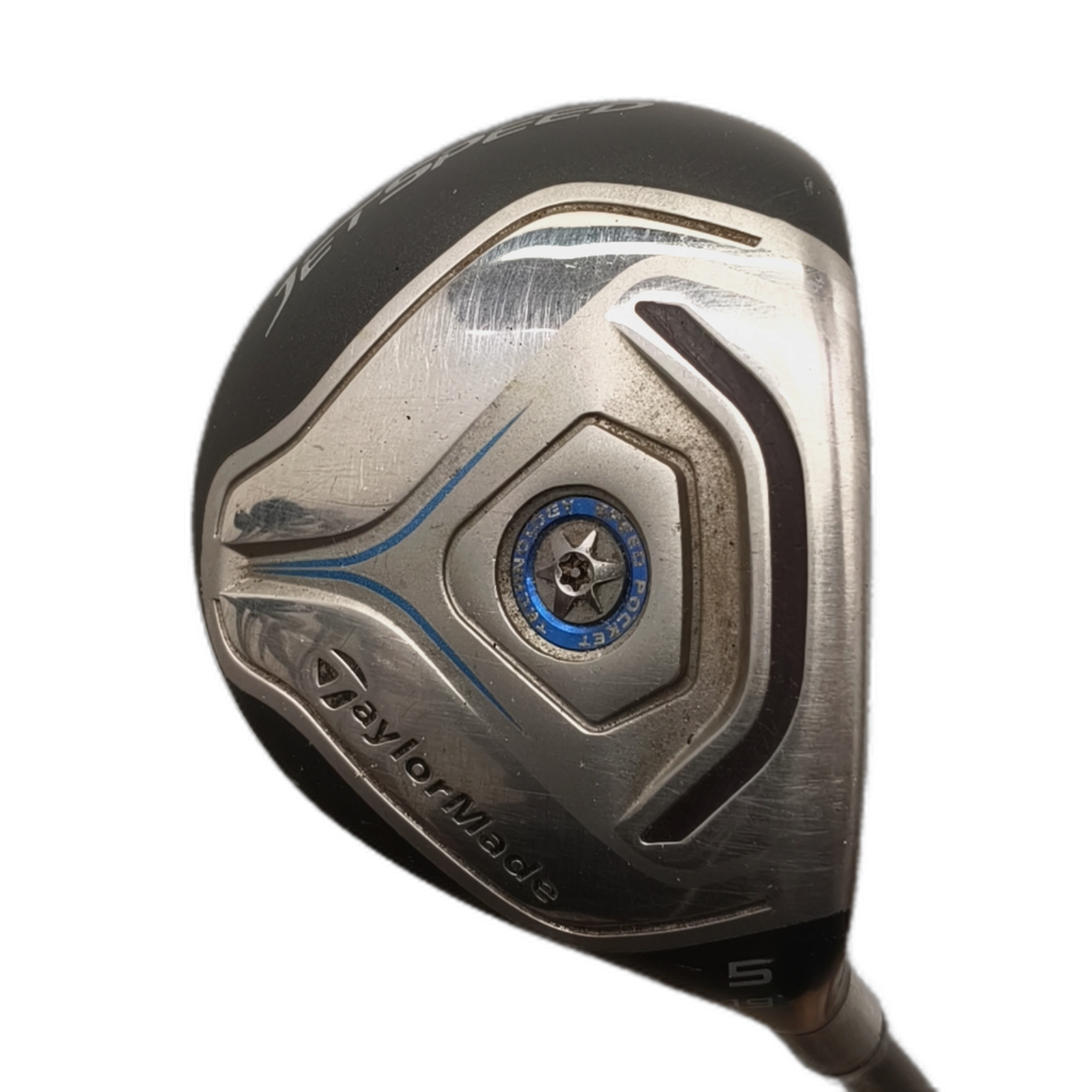 TaylorMade Jetspeed Fairway Wood / Flex Regular / #5/19 [model:silueta] [bg:handrolled]
