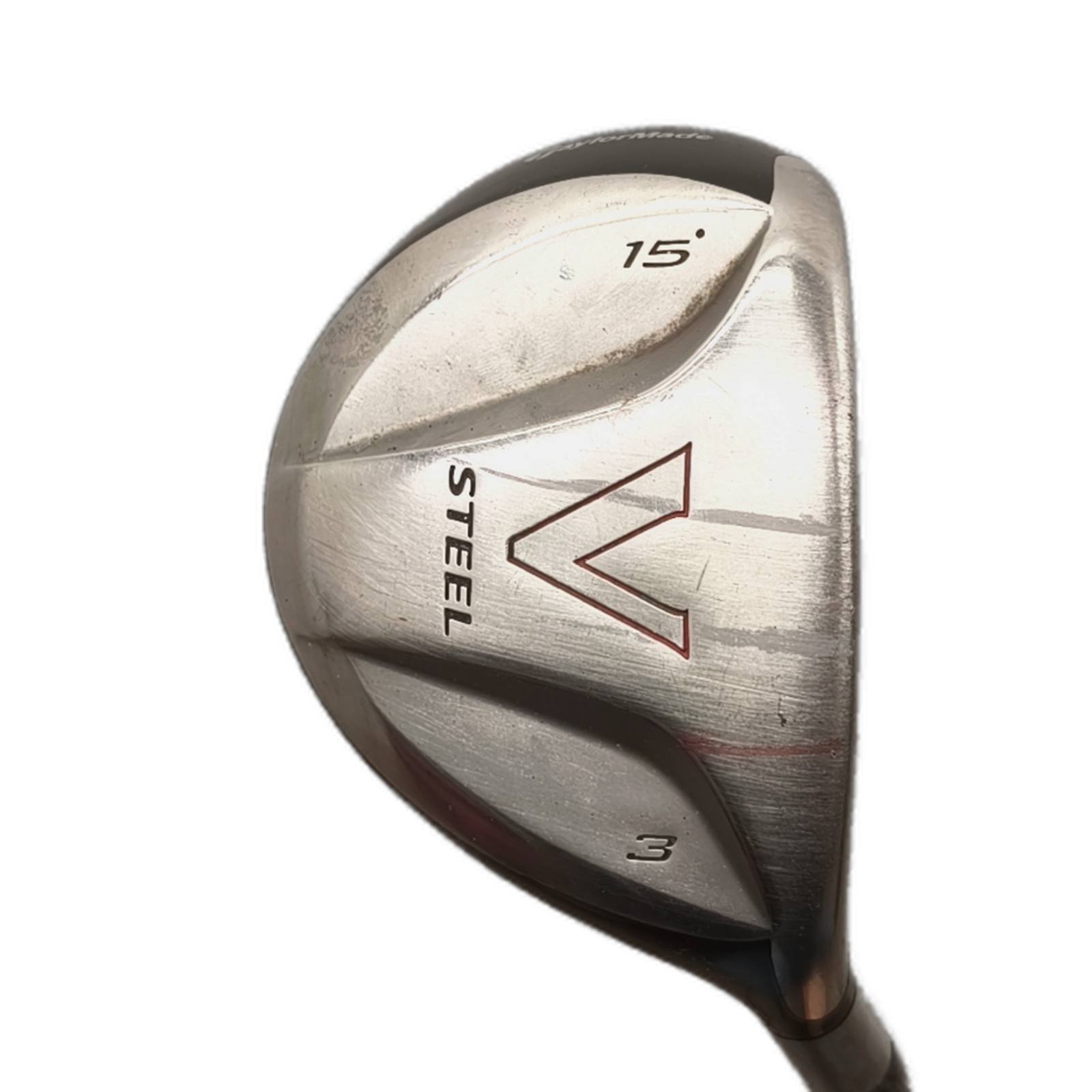 TaylorMade V-steel Fairway Wood / Flex Regular / #3/15 [model:silueta] [bg:handrolled]