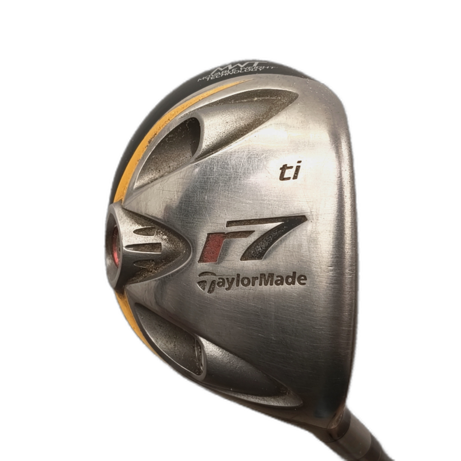TaylorMade R7 ti Fairway Wood / Flex Regular / #7/21 [model:silueta] [bg:handrolled]