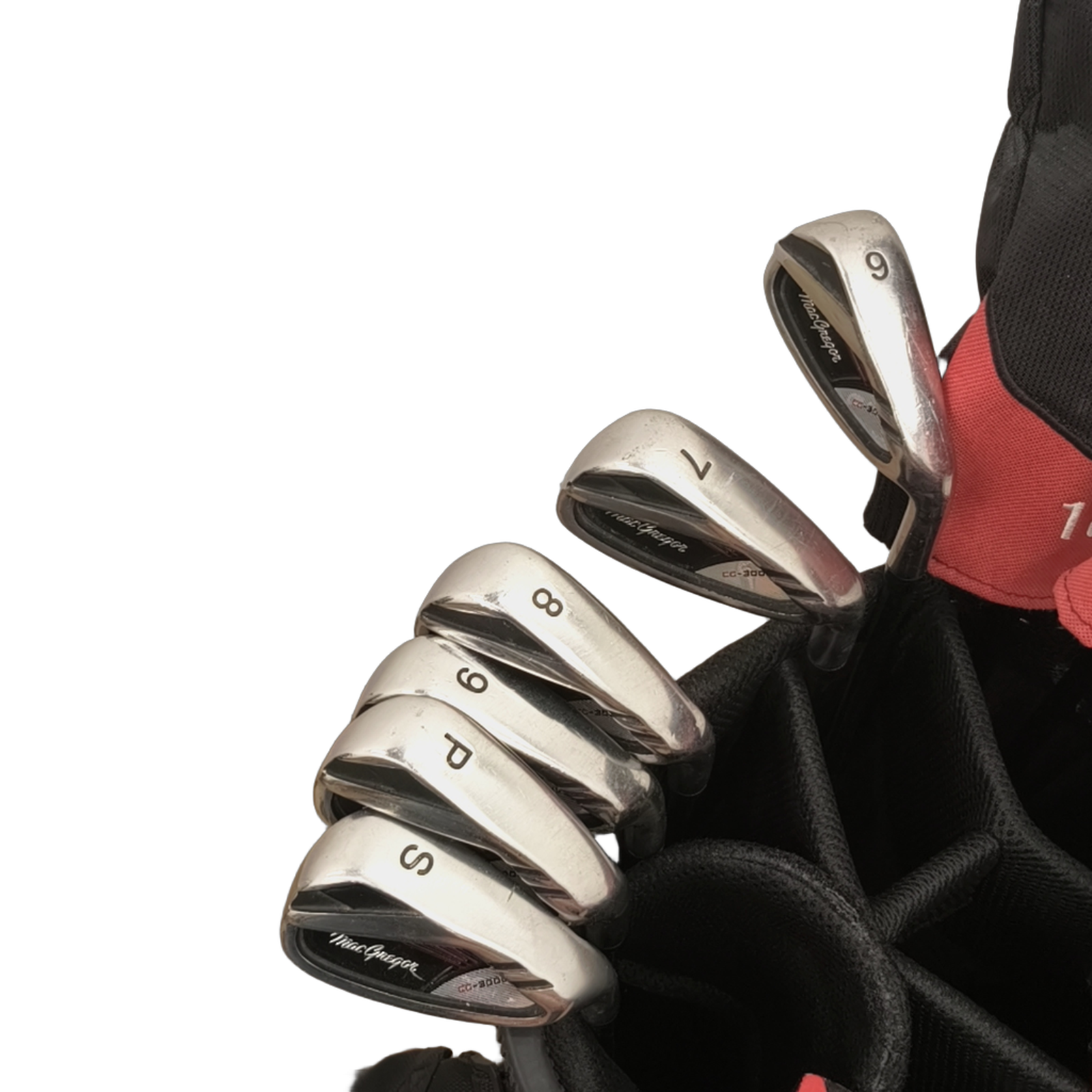 MacGregor CG-3000 Complete Set With Bag / 6-PW+SW / Flex Regular / Steel [model:birefnet-general] [bg:handrolled]