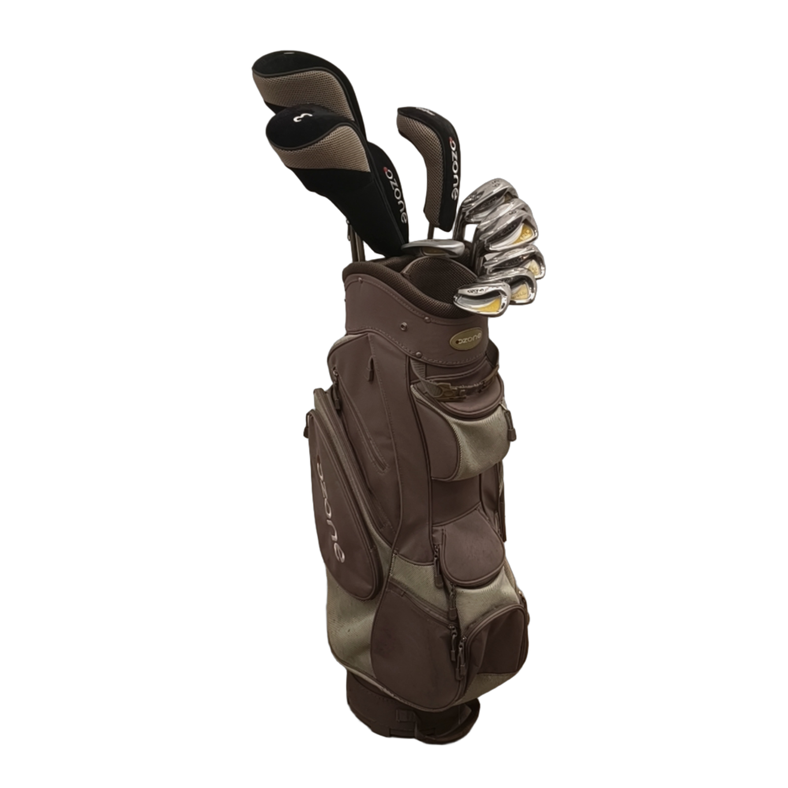 Left Ozone GOLD Complete Set With Bag / 5-PW+SW / Flex Ladies / Graphite [model:birefnet-general] [bg:handrolled]