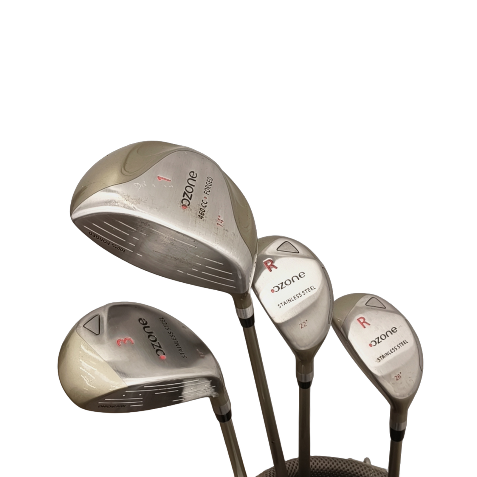 Left Ozone GOLD Complete Set With Bag / 5-PW+SW / Flex Ladies / Graphite [model:birefnet-general] [bg:handrolled]