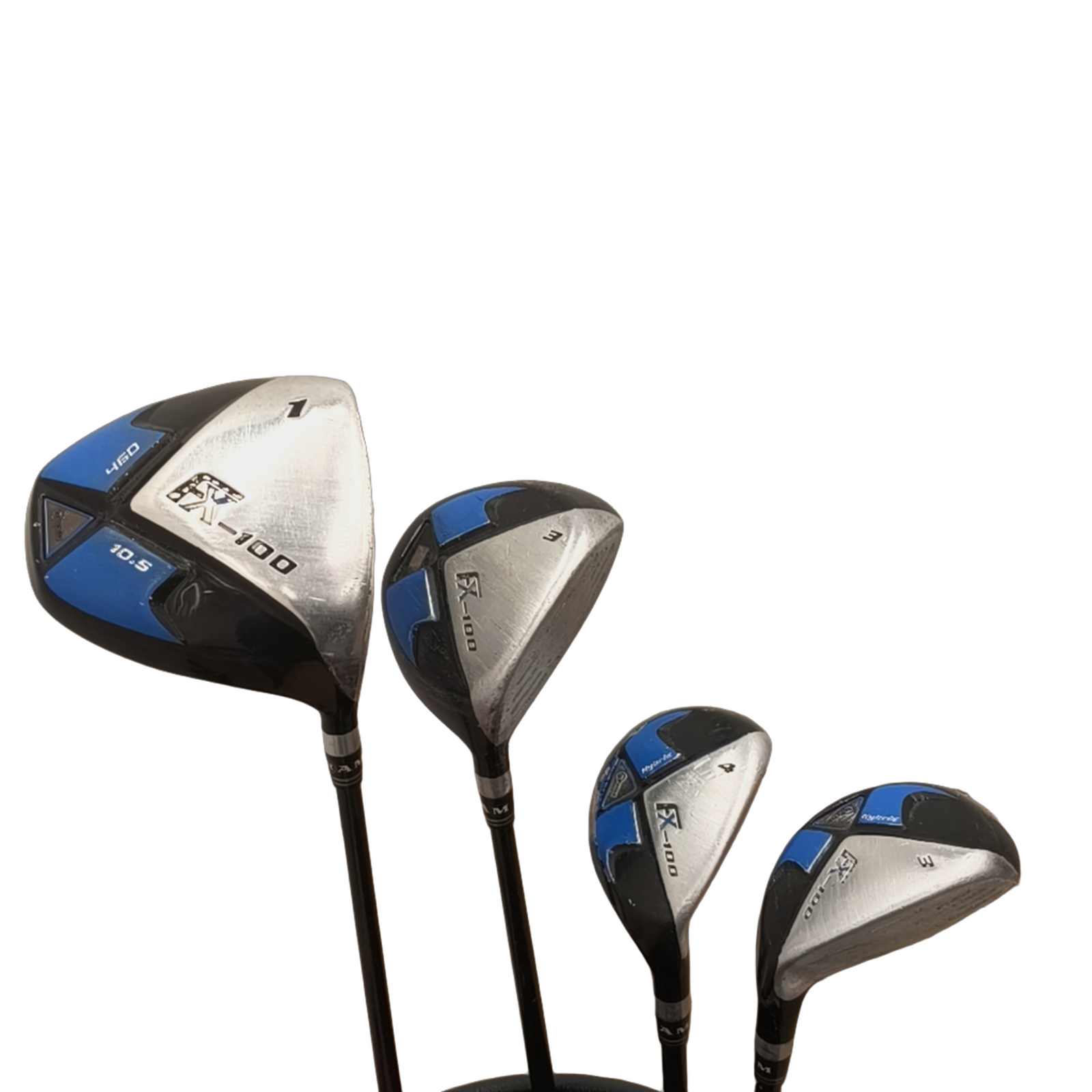 Ram FX-100 Complete Set Without Bag / 5-PW+SW / Flex Regular / Graphite [model:birefnet-general] [bg:handrolled]