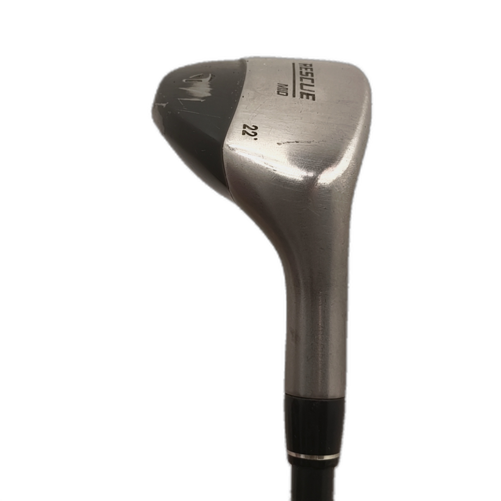 TaylorMade Rescue Hybrid / Flex Regular / #4/22 [model:silueta] [bg:handrolled]