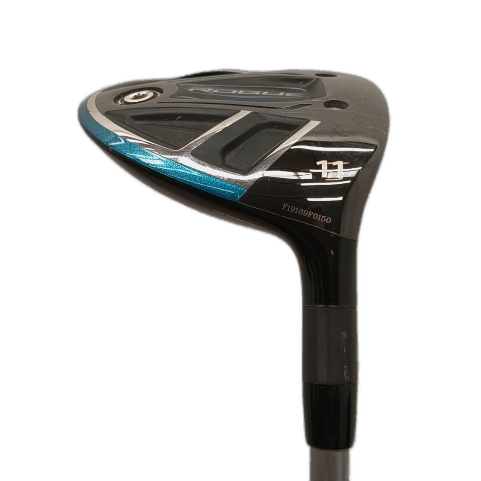 Callaway Rogue Fairway Wood / Flex A-flex / #11/27 [model:silueta] [bg:handrolled]