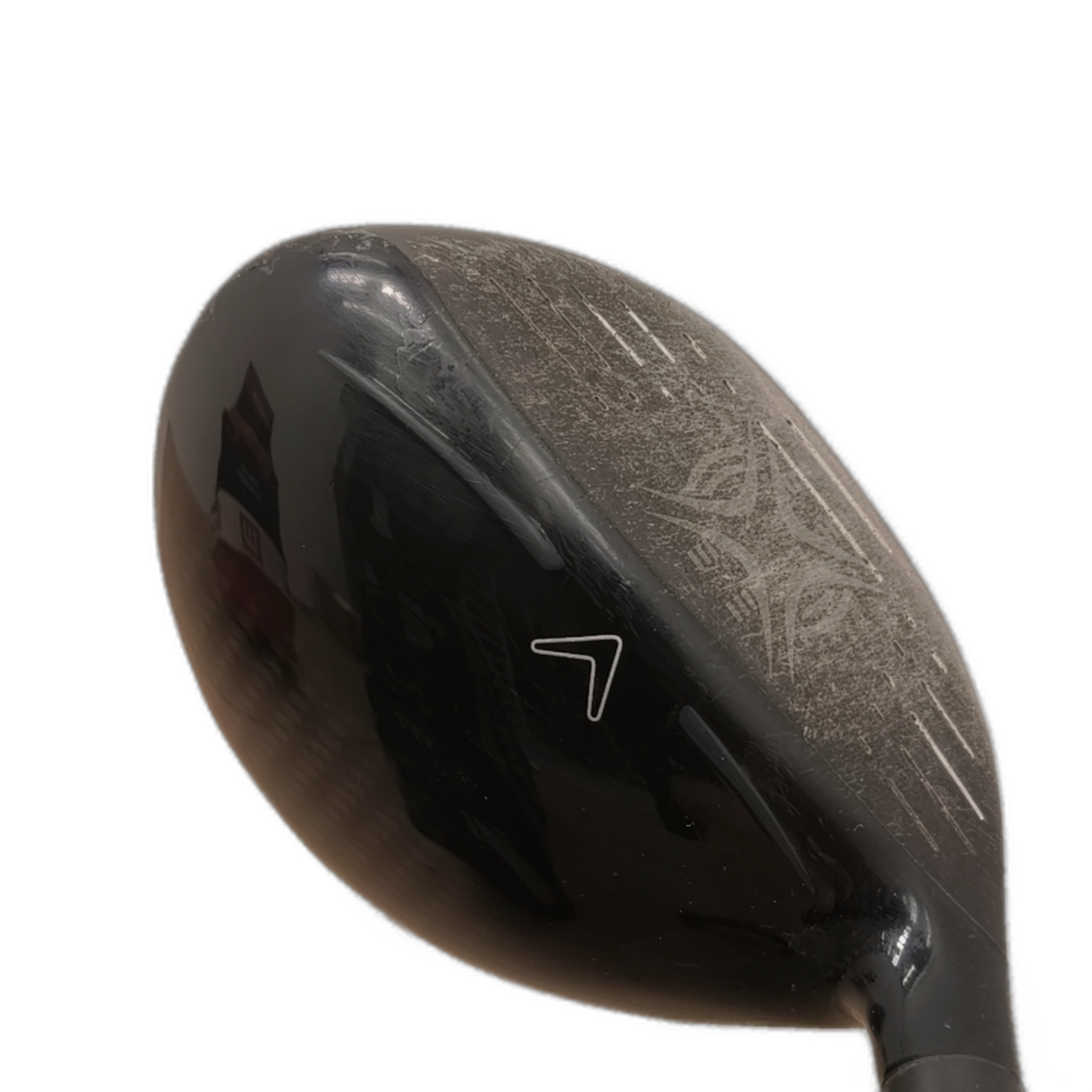 Venstre Callaway Rogue Fairway Wood / Flex Stiff / #5/18 [model:silueta] [bg:handrolled]