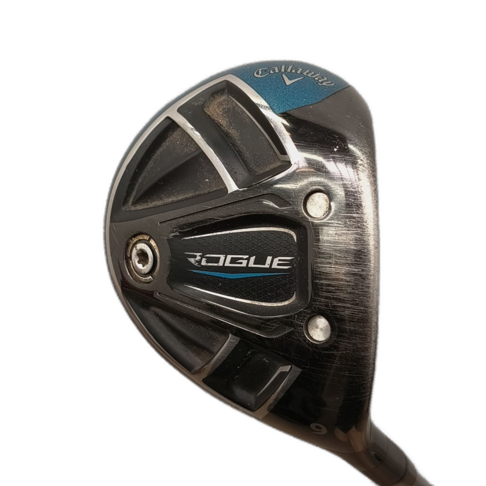 Callaway Rogue Fairway Wood / Flex A-flex / #9/24 [model:silueta] [bg:handrolled]