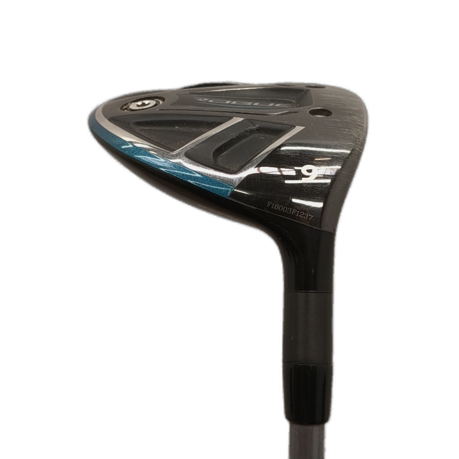 Callaway Rogue Fairway Wood / Flex A-flex / #9/24 [model:silueta] [bg:handrolled]