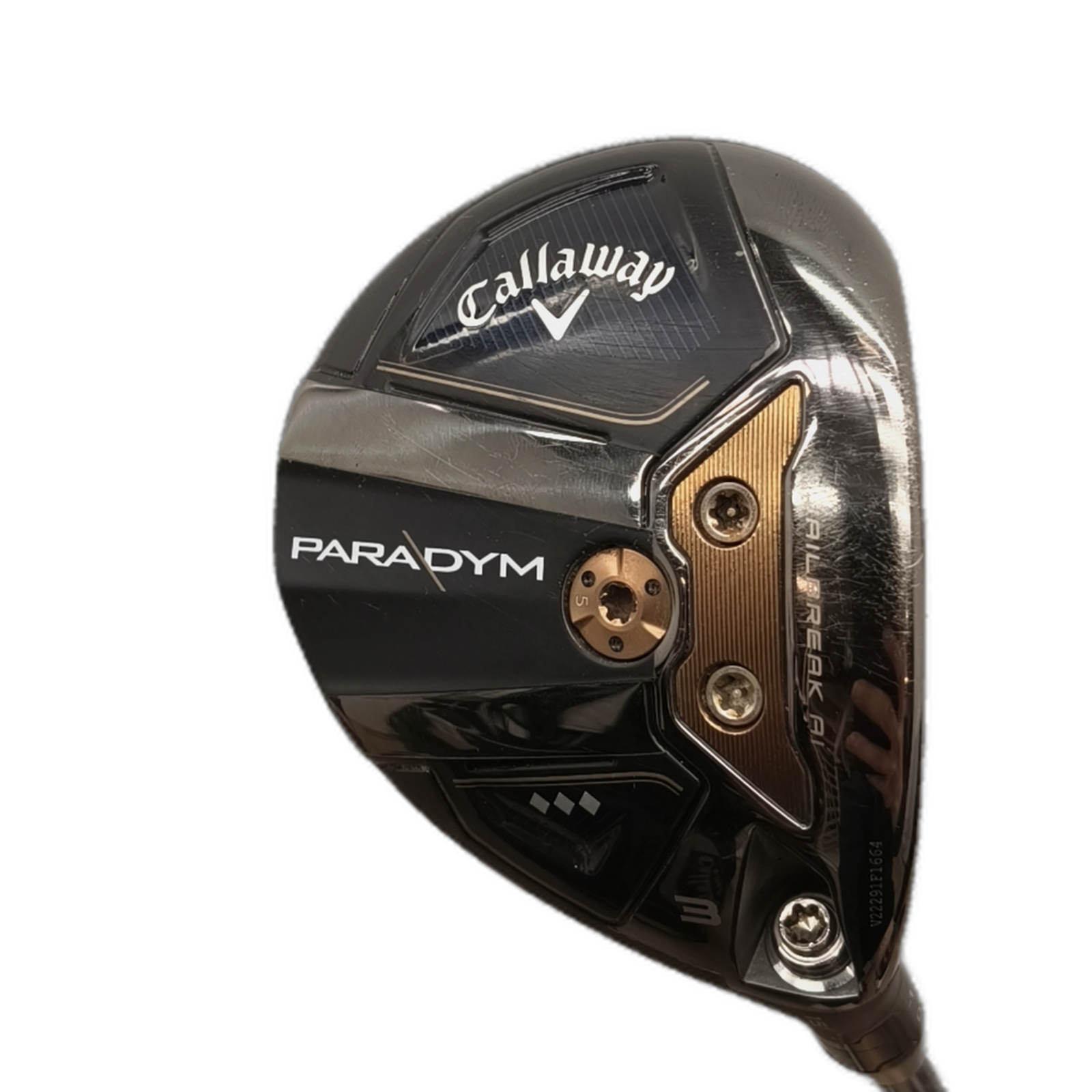 Callaway Paradym Triple Diamond Fairway Wood / Flex Stiff / #3/15 [model:silueta] [bg:handrolled]