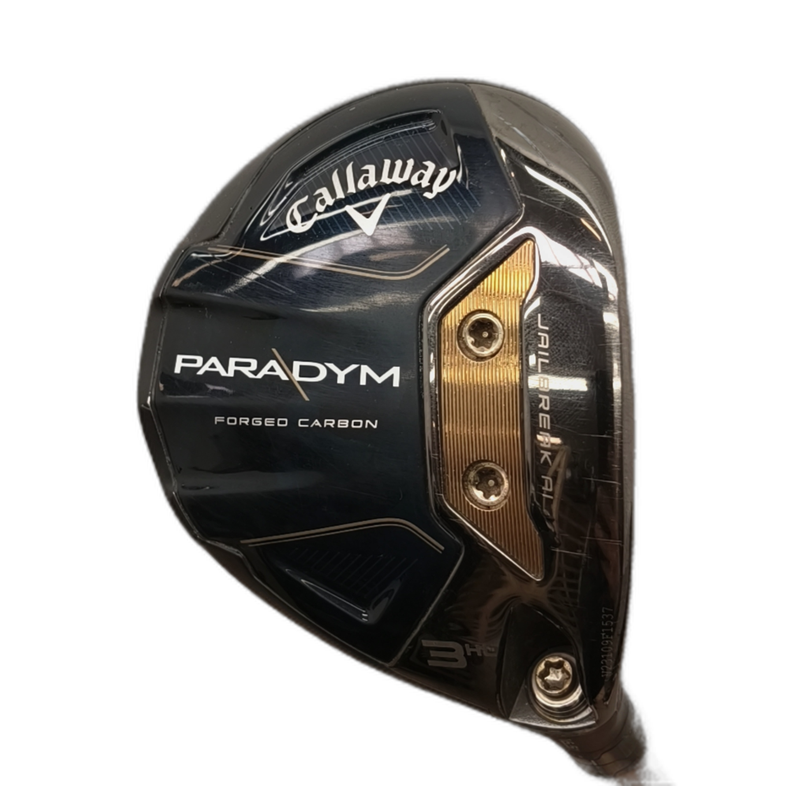 Callaway Paradym Fairway Wood / Flex A-flex / #3/16.5 [model:silueta] [bg:handrolled]