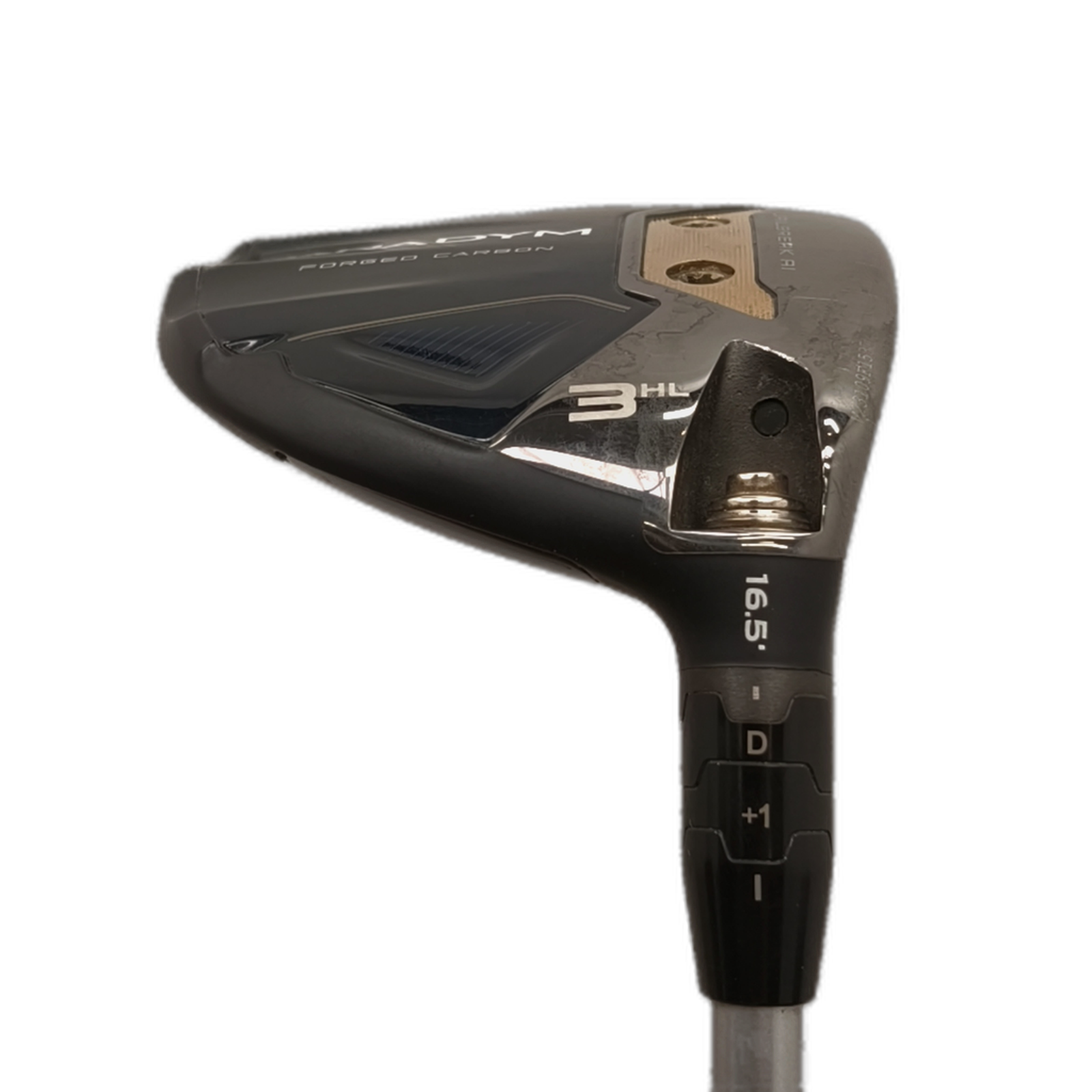 Callaway Paradym Fairway Wood / Flex A-flex / #3/16.5 [model:silueta] [bg:handrolled]