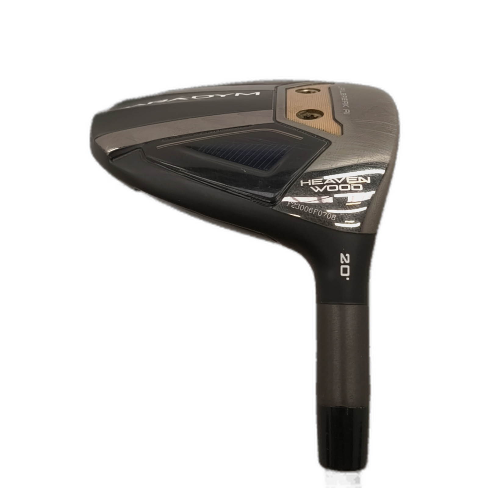 Callaway Paradym Fairway Wood / Flex A-flex / #7/20 [model:silueta] [bg:handrolled]