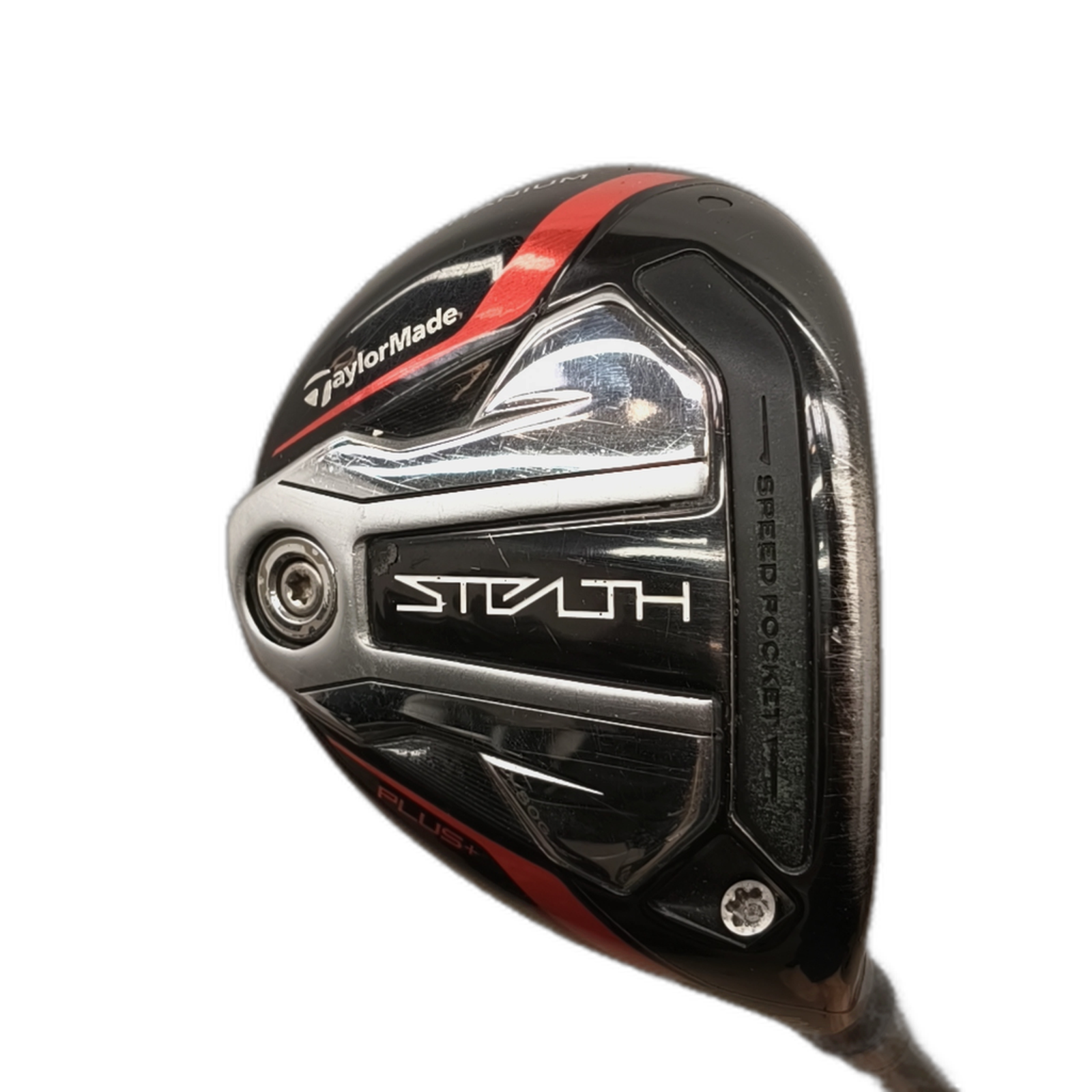 TaylorMade Stealth Plus+ Fairway Wood / Flex Stiff / #5/19 [model:silueta] [bg:handrolled]