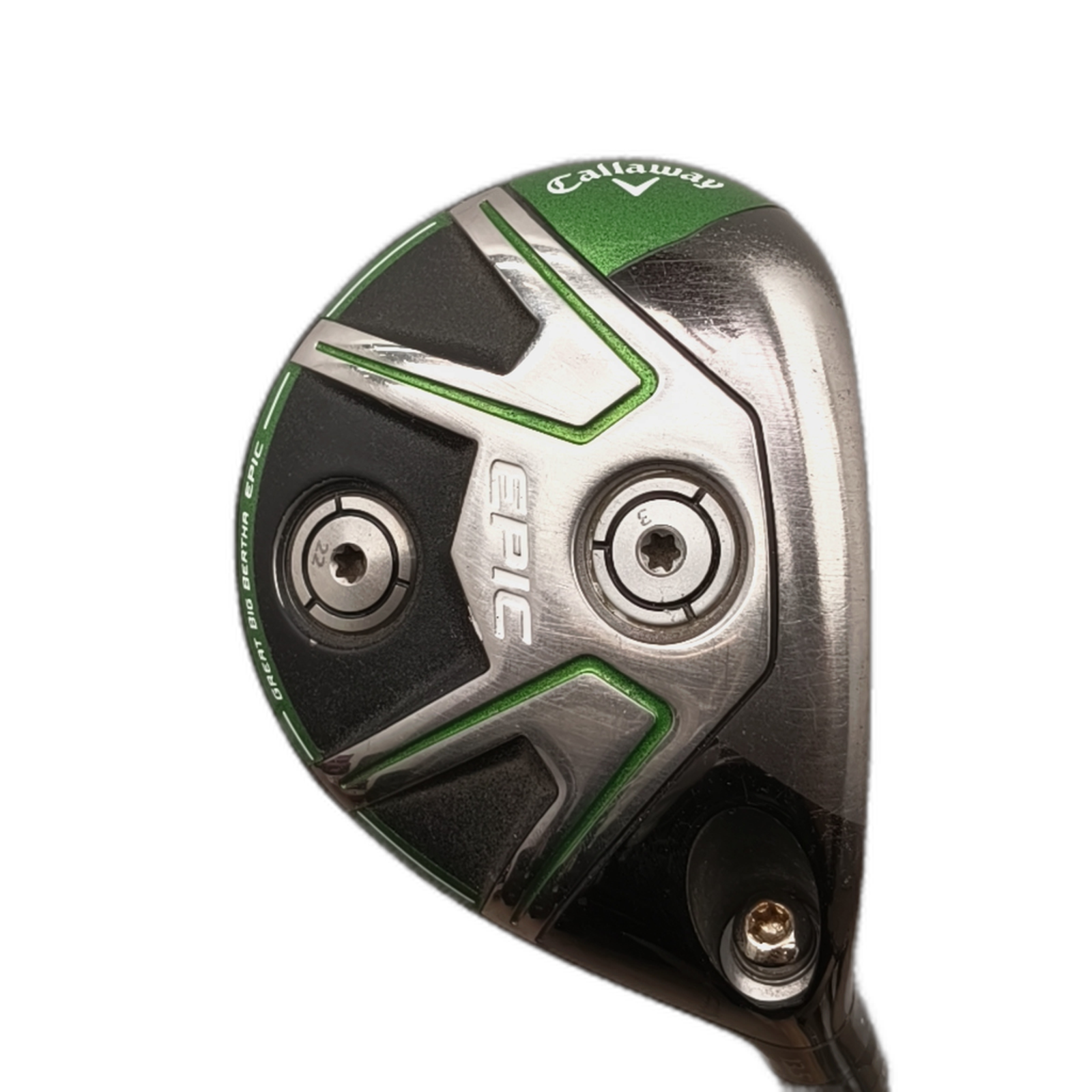 Callaway Great Big Bertha Epic Sub Zero Fairway Wood / Flex Stiff / #3/13.5 [model:silueta] [bg:handrolled]