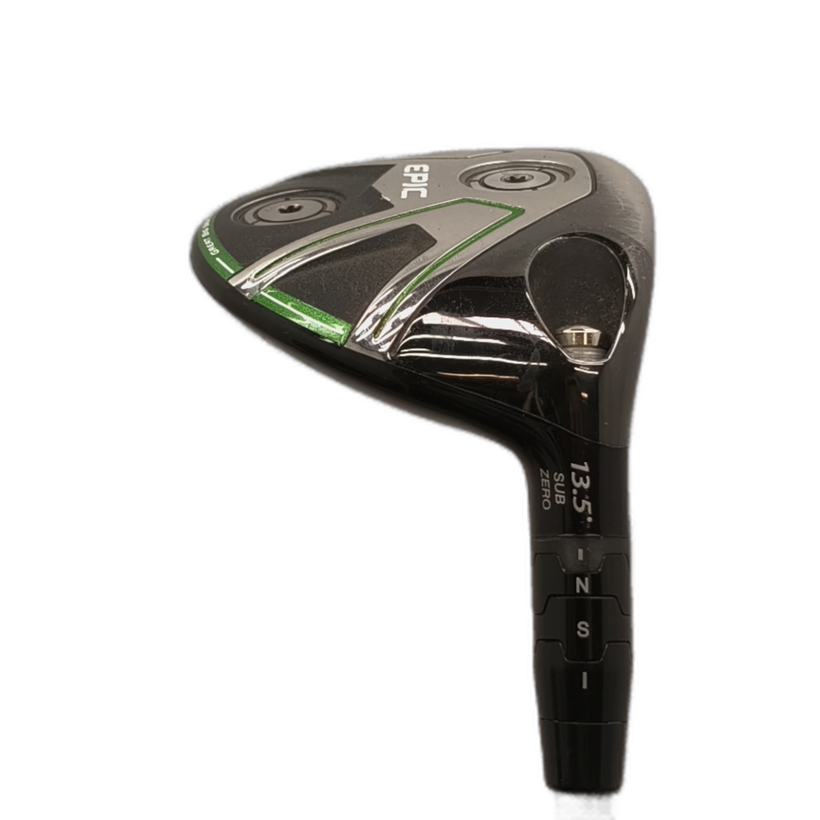 Callaway Great Big Bertha Epic Sub Zero Fairway Wood / Flex Stiff / #3/13.5 [model:silueta] [bg:handrolled]