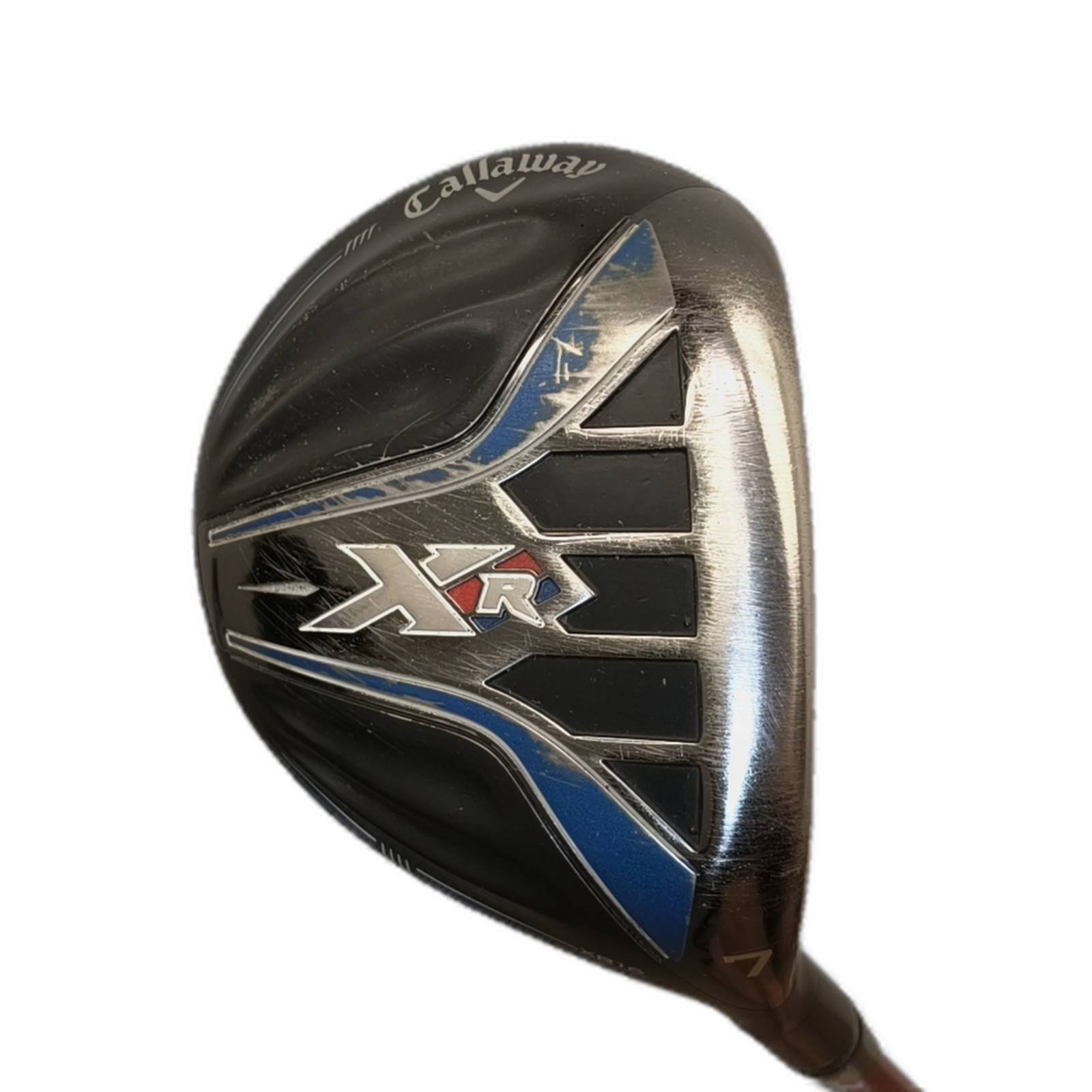 Callaway XR 16 Fairway Wood / Flex A-flex / #7/21 [model:silueta] [bg:handrolled]