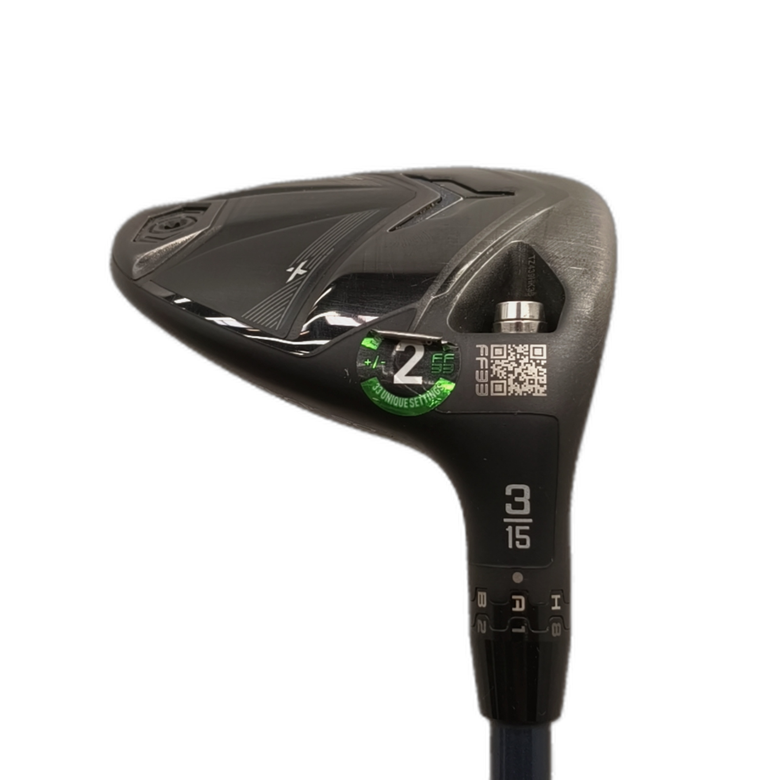 Cobra DS-Adapt X Fairway Wood / Flex Regular / #3/15 [model:silueta] [bg:handrolled]