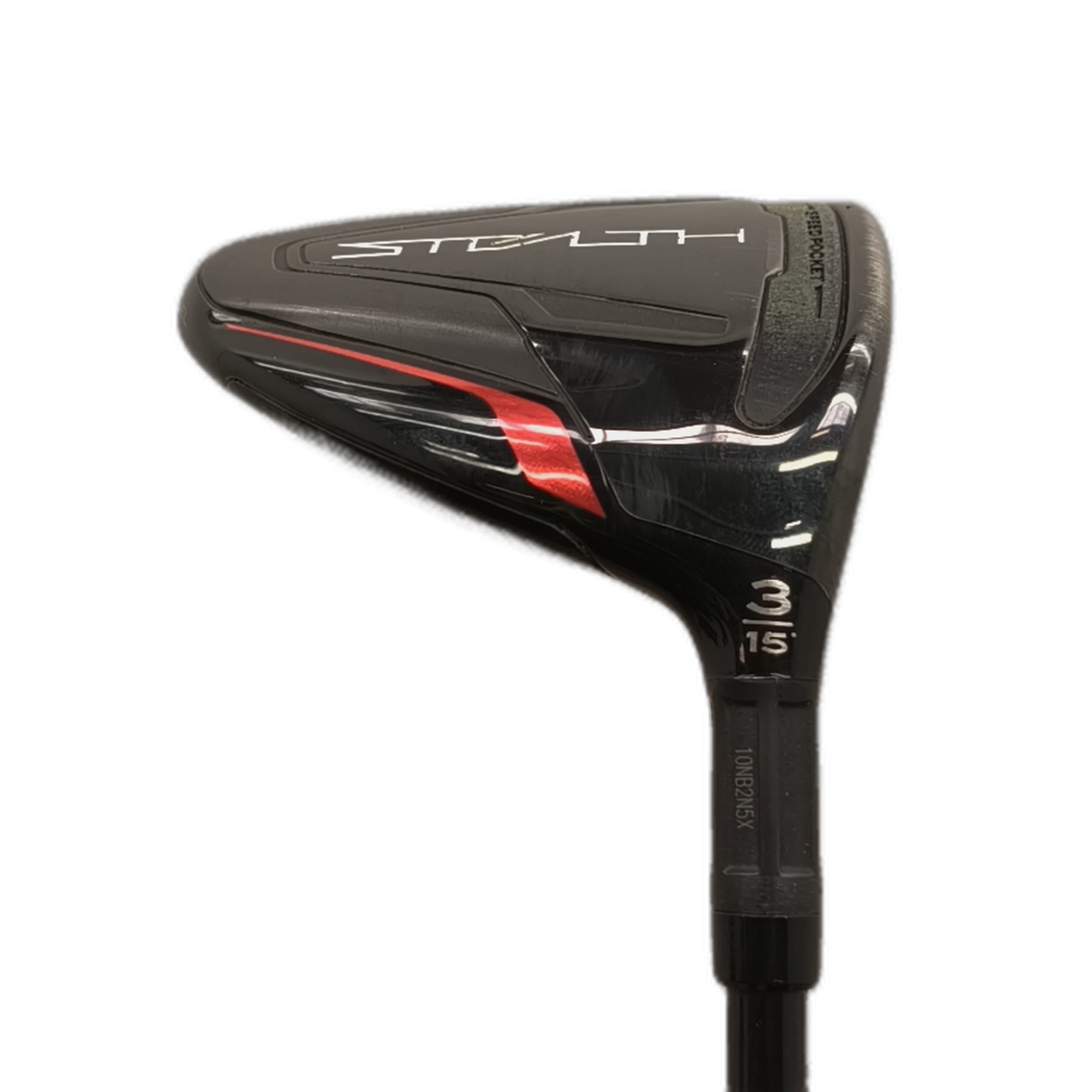 TaylorMade Stealth Fairway Wood / Flex Stiff / #3/15 [model:silueta] [bg:handrolled]