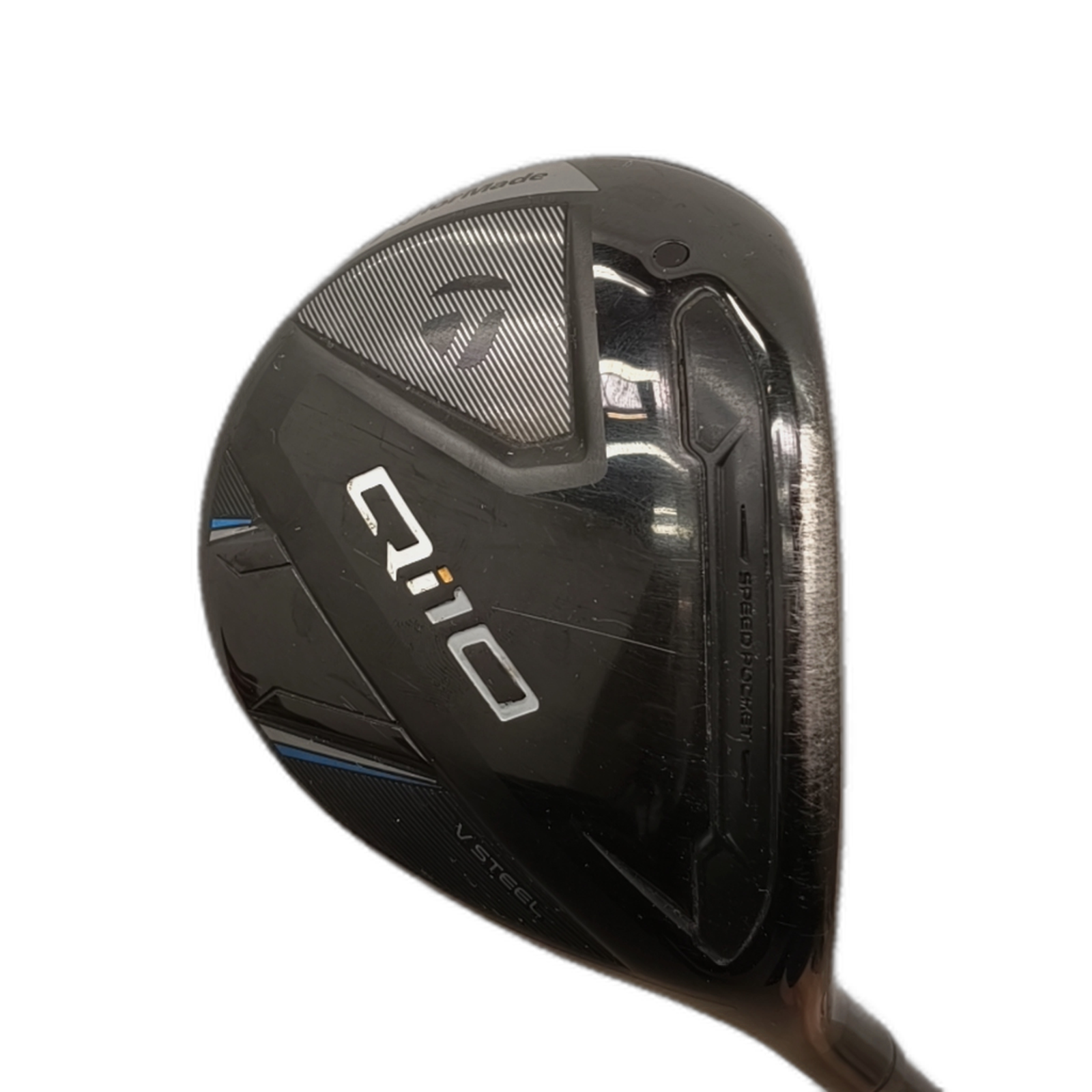 TaylorMade Qi10 Fairway Wood / Flex Stiff / #7/21 [model:silueta] [bg:handrolled]