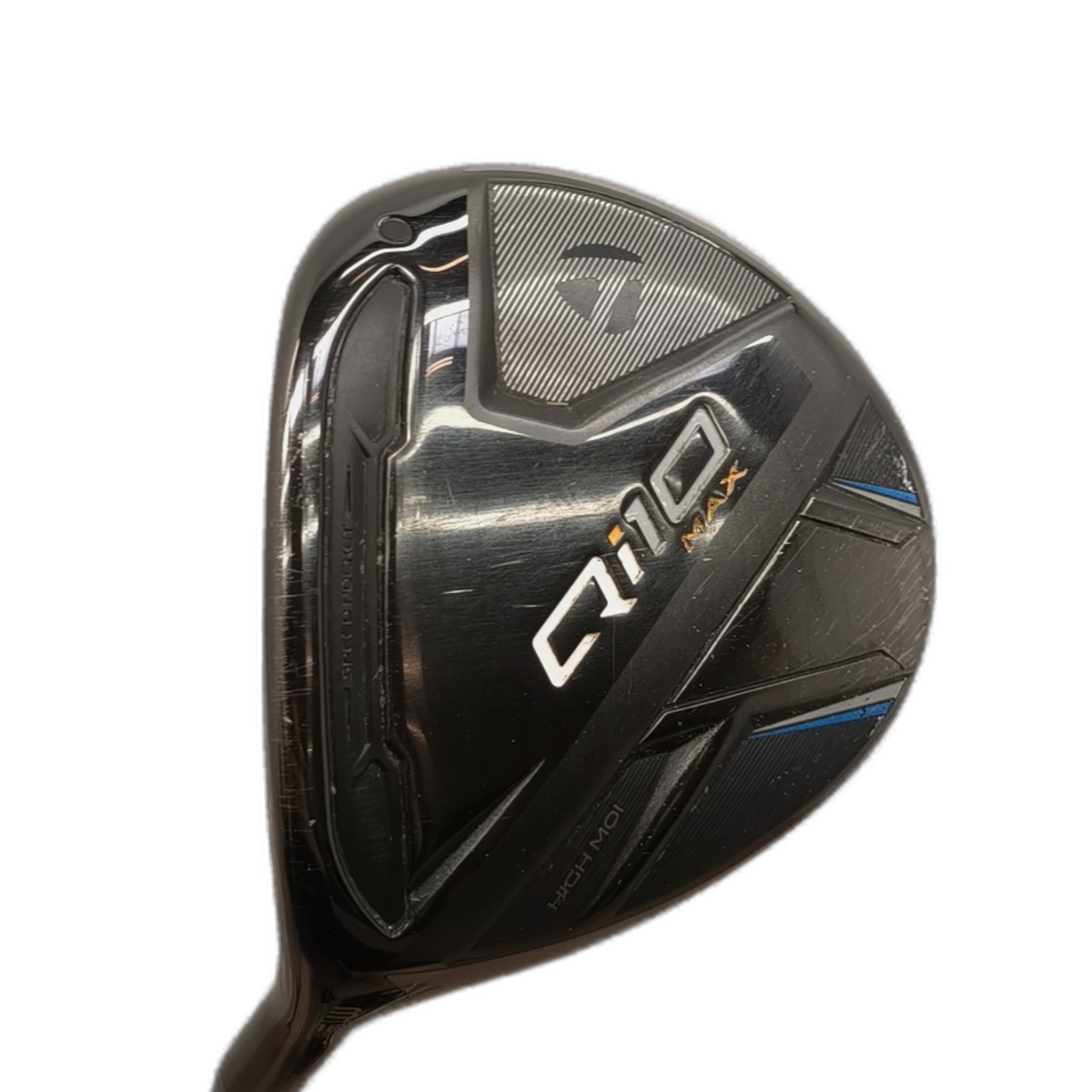 Venstre TaylorMade Qi10 MAX Fairway Wood / Flex Regular / #3/16 [model:silueta] [bg:handrolled]
