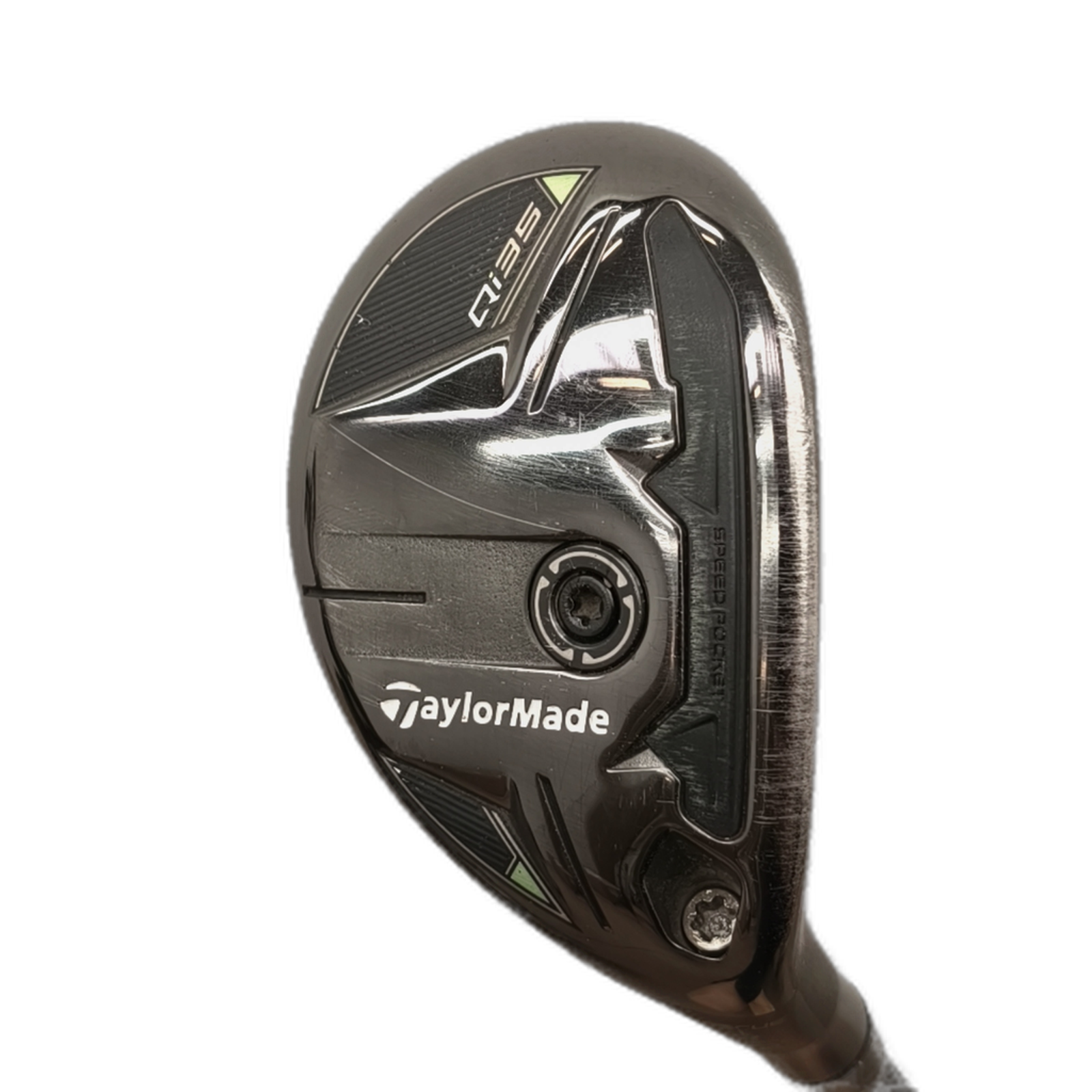 TaylorMade Qi35 Hybrid / Flex Regular / #4/22 [model:silueta] [bg:handrolled]