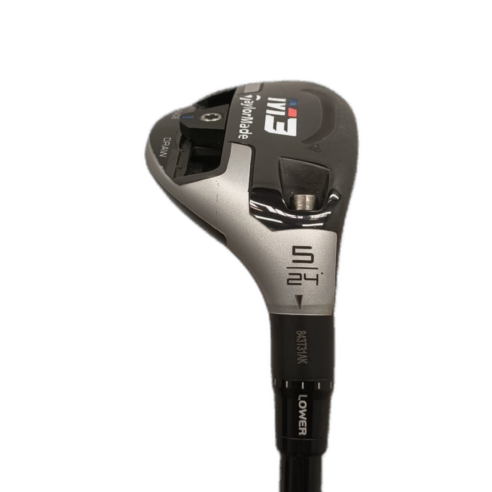 TaylorMade M3 Hybrid / Flex Regular / #5/24 [model:silueta] [bg:handrolled]