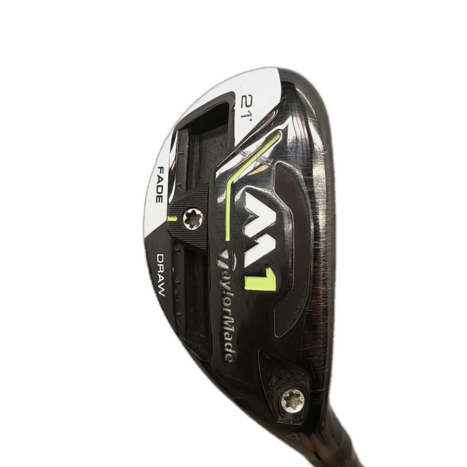 TaylorMade M1 Hybrid / Flex Regular / #4/21 [model:silueta] [bg:handrolled]