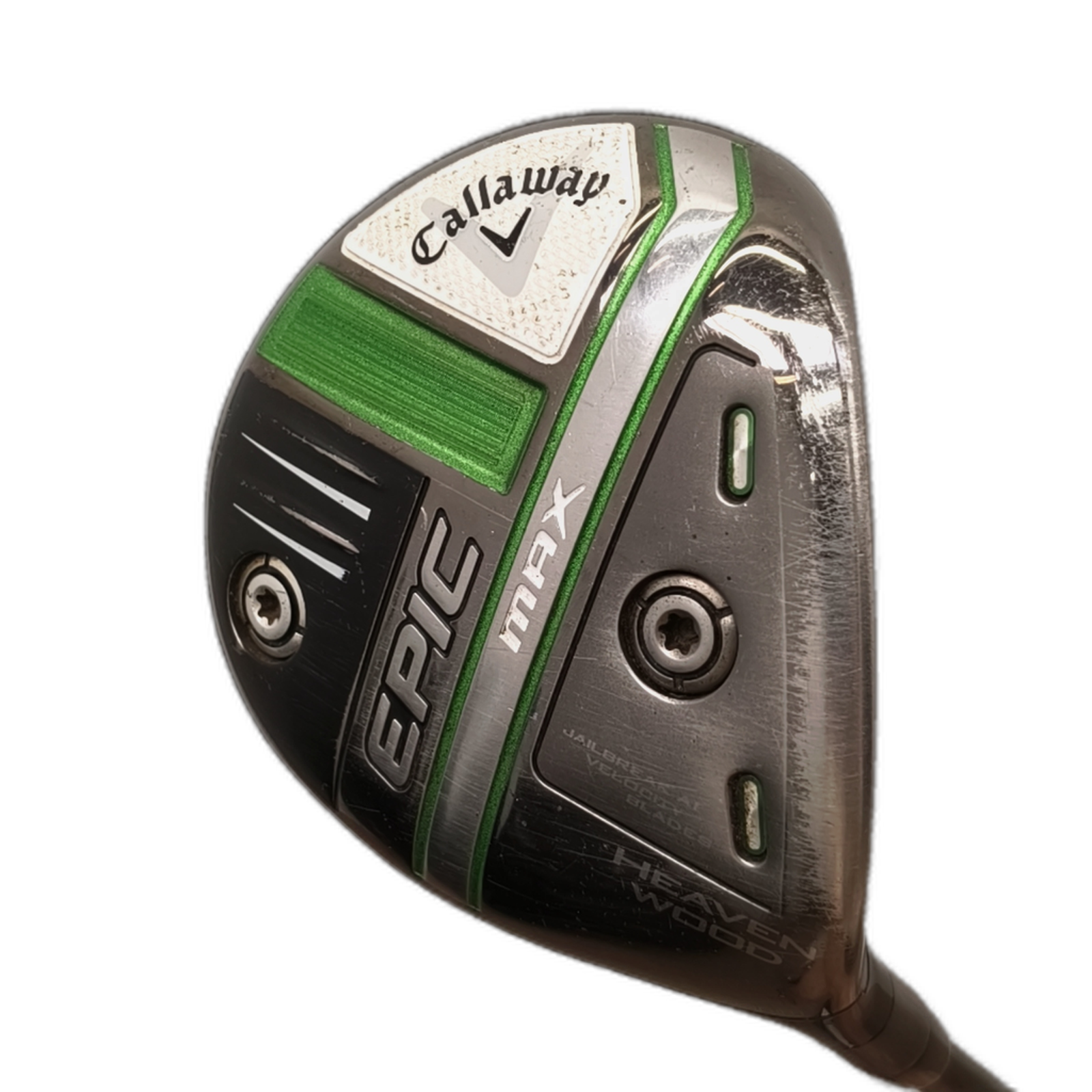 Callaway EPIC Max Fairway Wood / Flex A-flex / #7/20 [model:silueta] [bg:handrolled]