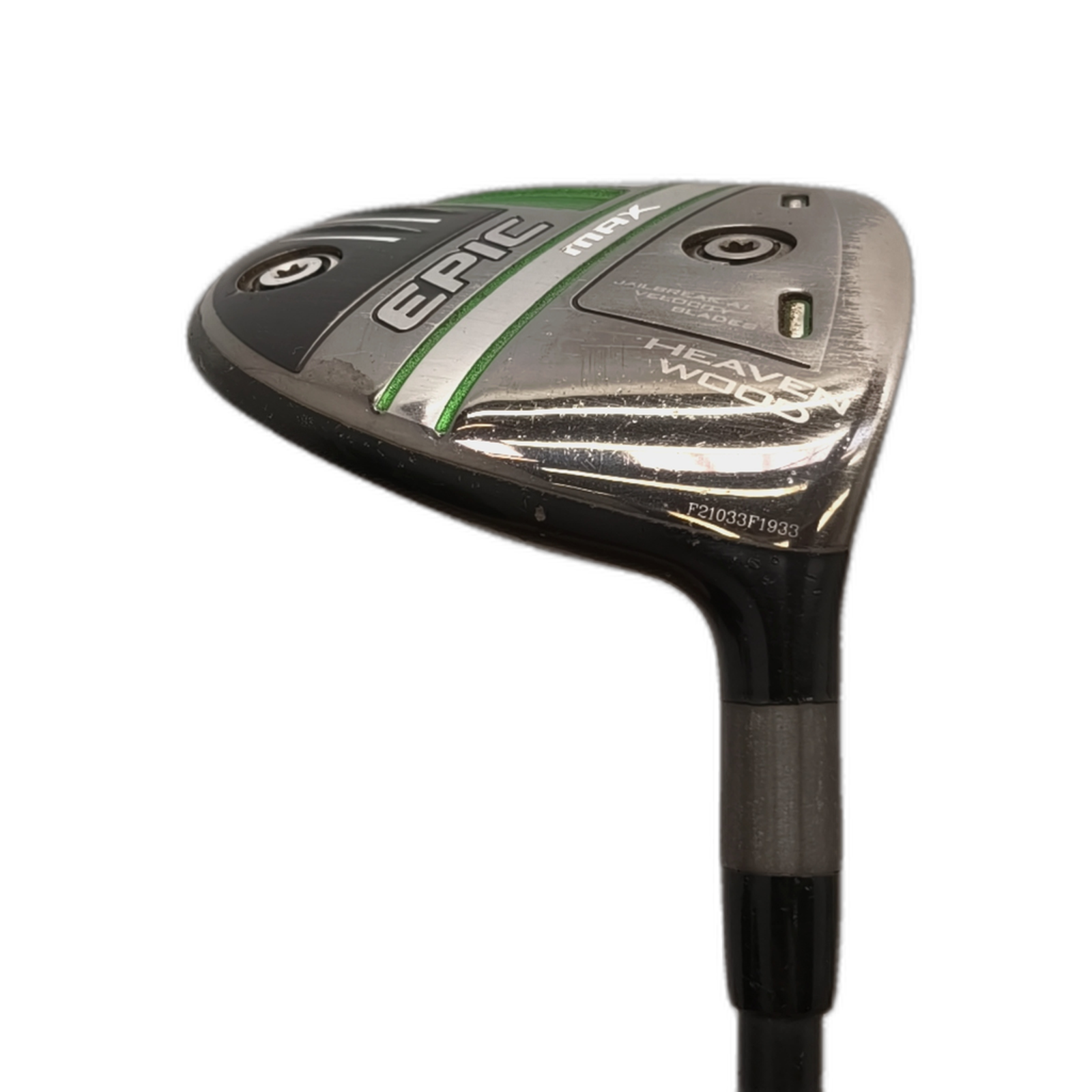 Callaway EPIC Max Fairway Wood / Flex A-flex / #7/20 [model:silueta] [bg:handrolled]