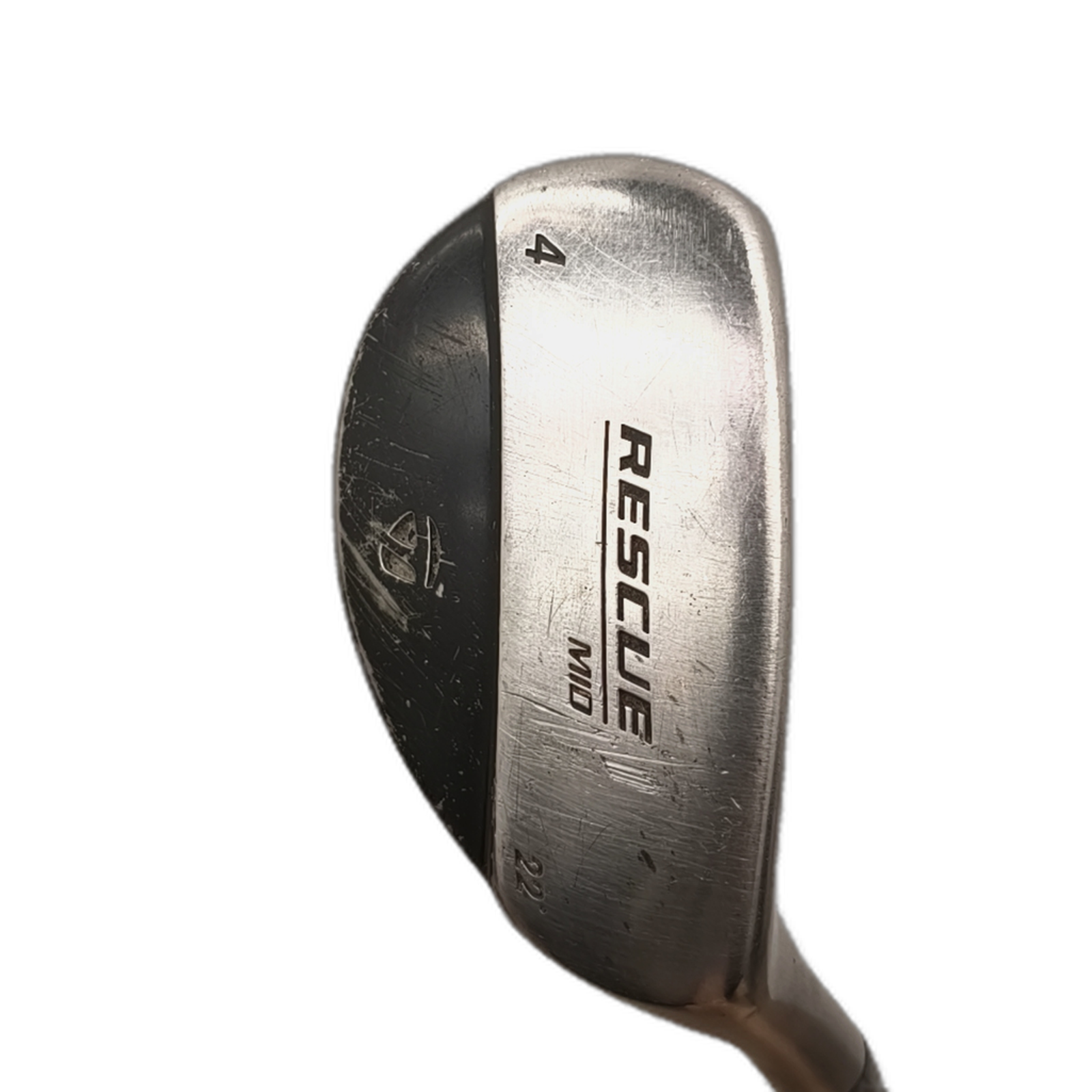 TaylorMade Rescue Hybrid / Flex Regular / #4/22 [model:silueta] [bg:handrolled]