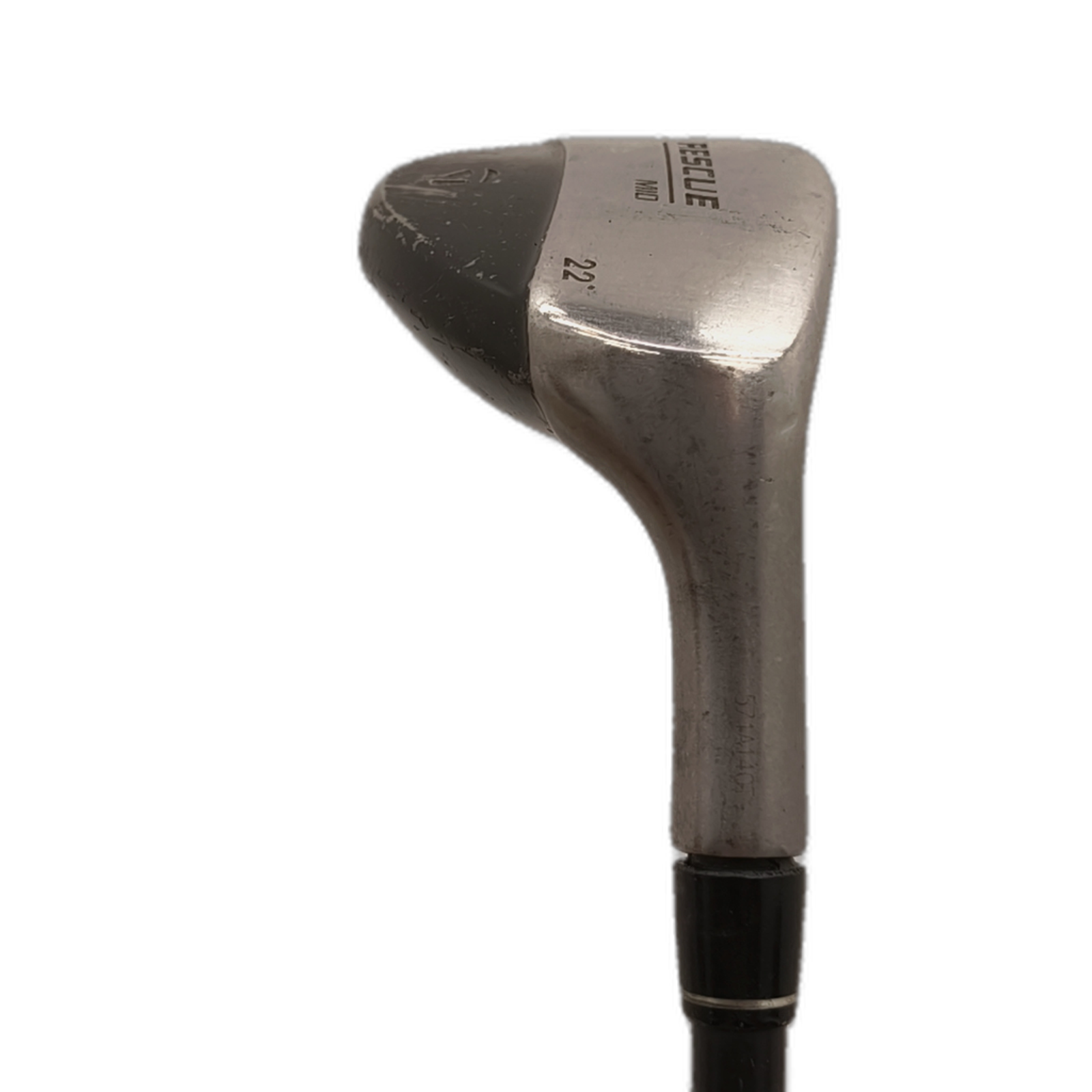 TaylorMade Rescue Hybrid / Flex Regular / #4/22 [model:silueta] [bg:handrolled]