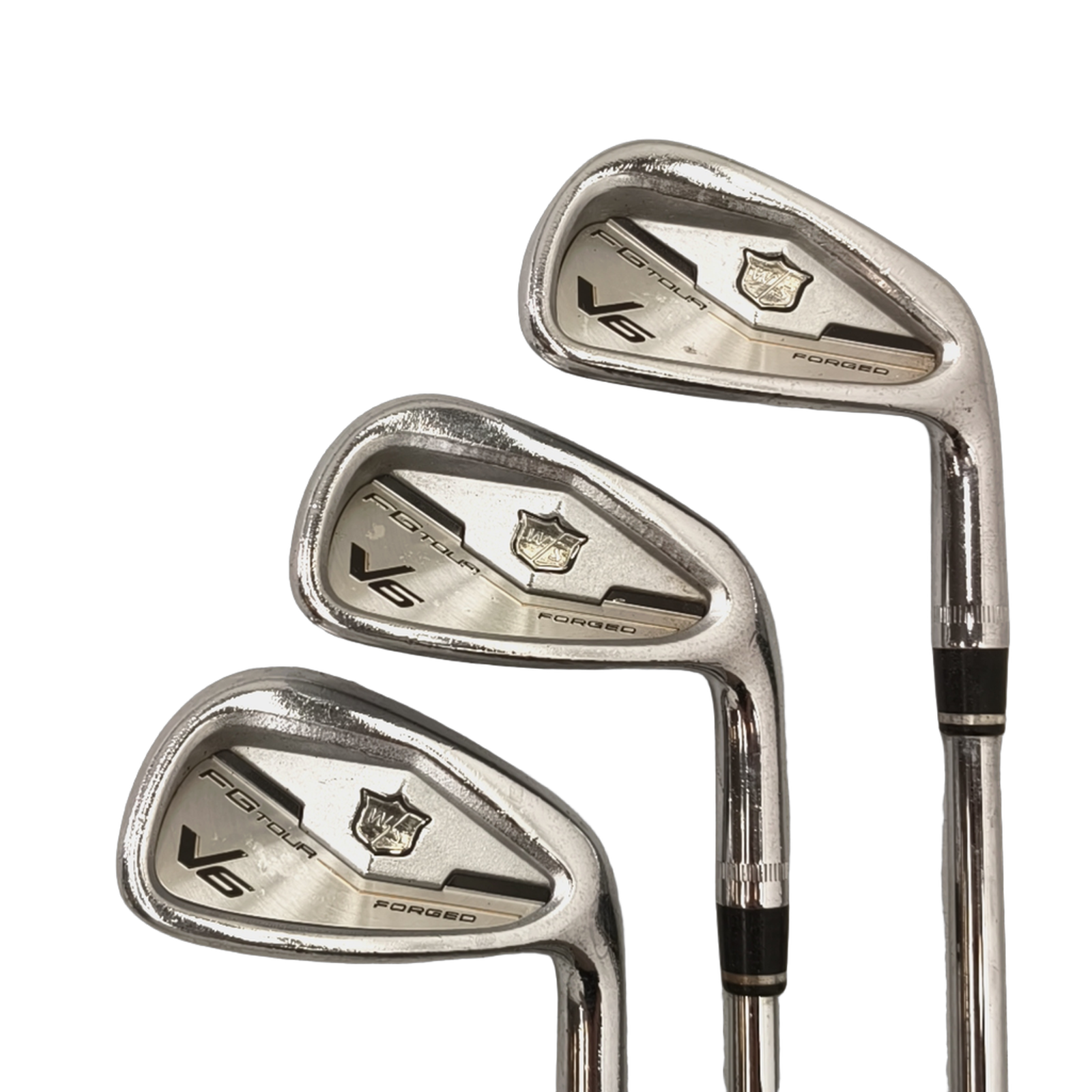 Wilson Staff FG Tour V6 Jernsæt / 3-PW / Flex Stiff / Stål [model:birefnet-general] [bg:handrolled]