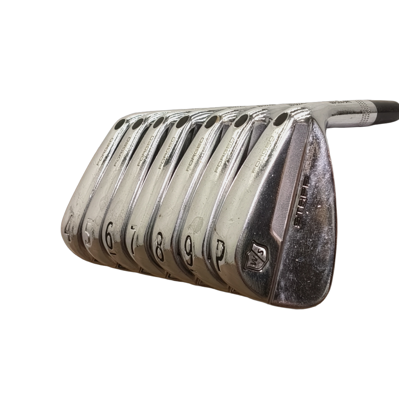 Wilson Staff Staff Model Blade Jernsæt / 4-PW / Flex Stiff / Stål [model:birefnet-general] [bg:handrolled]