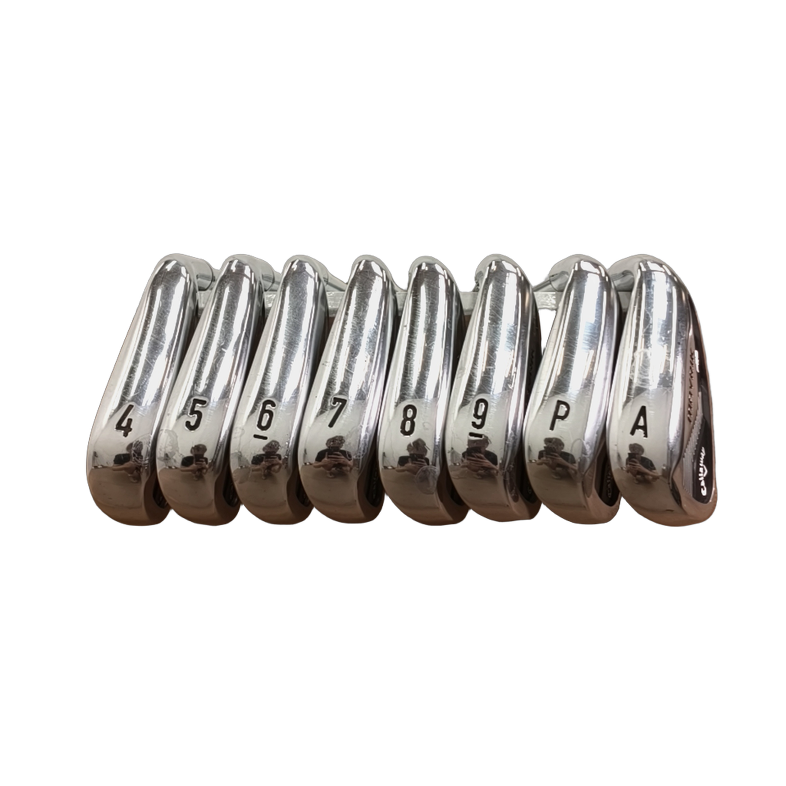 Callaway Mavrik Pro Jernsæt / 4-PW+AW  / Flex Stiff / Stål [model:birefnet-general] [bg:handrolled]