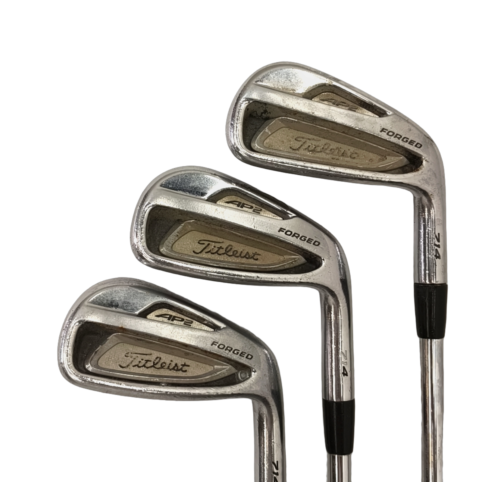 Titleist AP2 714 Forged Jernsæt / 5-PW / Flex Regular / Stål [model:birefnet-general] [bg:handrolled]