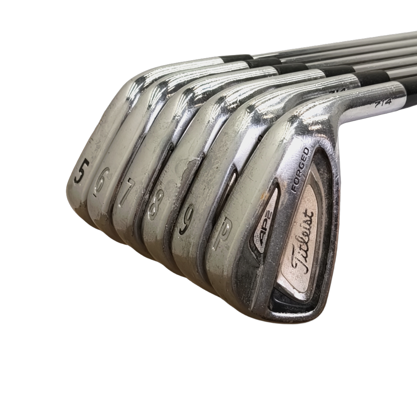Titleist AP2 714 Forged Jernsæt / 5-PW / Flex Regular / Stål [model:birefnet-general] [bg:handrolled]