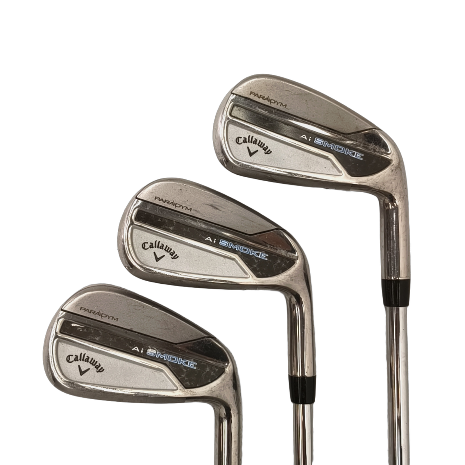 Callaway Paradym AI Smoke Jernsæt / 6-PW+SW / Flex Regular / Stål [model:birefnet-general] [bg:handrolled]