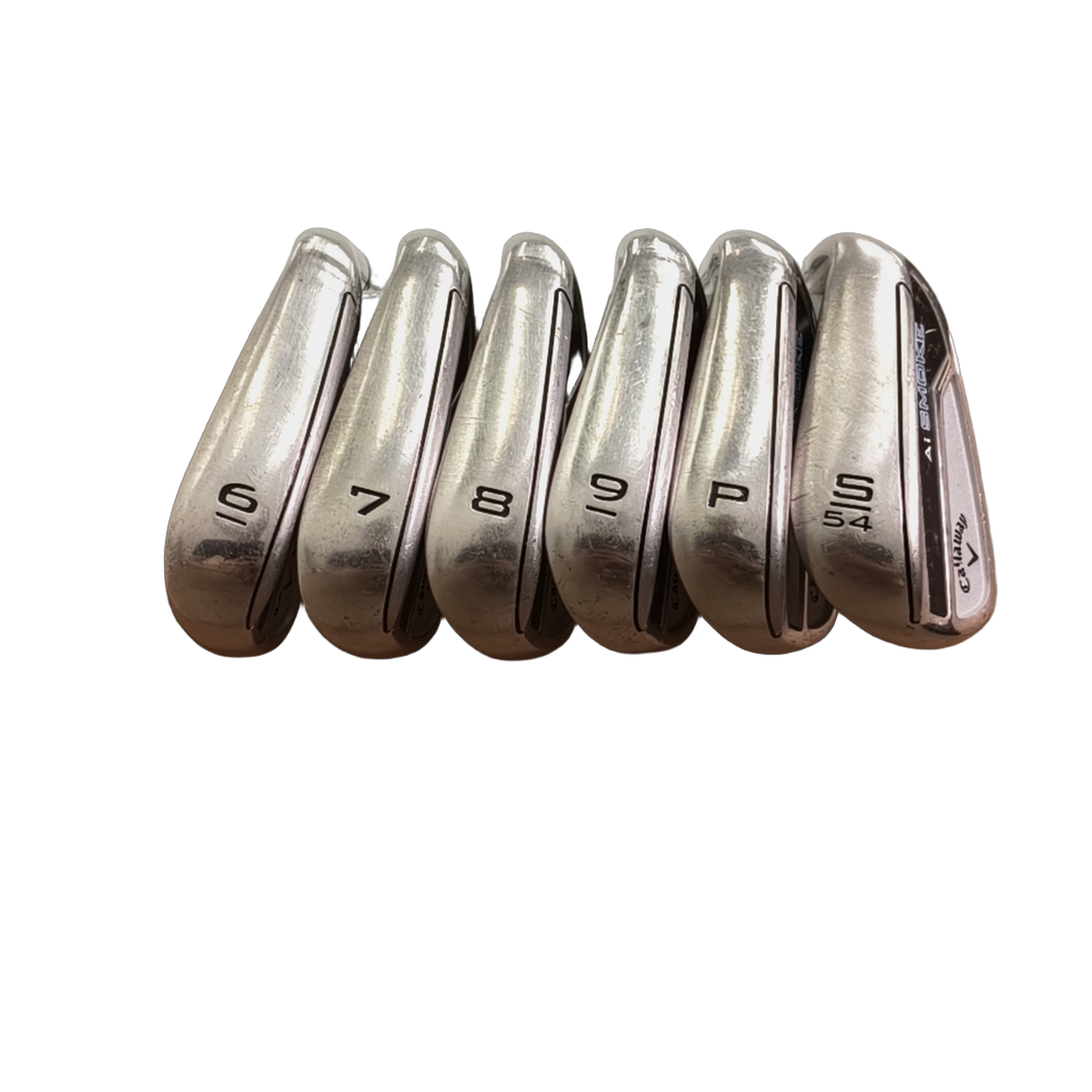 Callaway Paradym AI Smoke Jernsæt / 6-PW+SW / Flex Regular / Stål [model:birefnet-general] [bg:handrolled]
