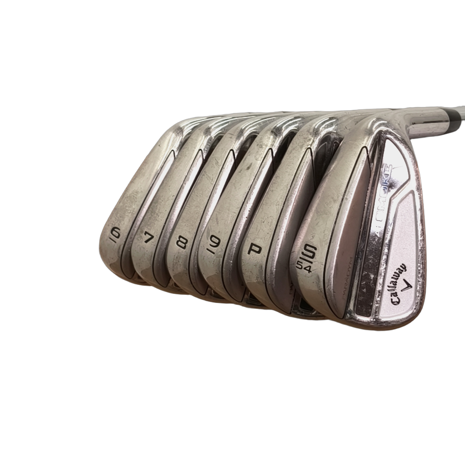 Callaway Paradym AI Smoke Jernsæt / 6-PW+SW / Flex Regular / Stål [model:birefnet-general] [bg:handrolled]