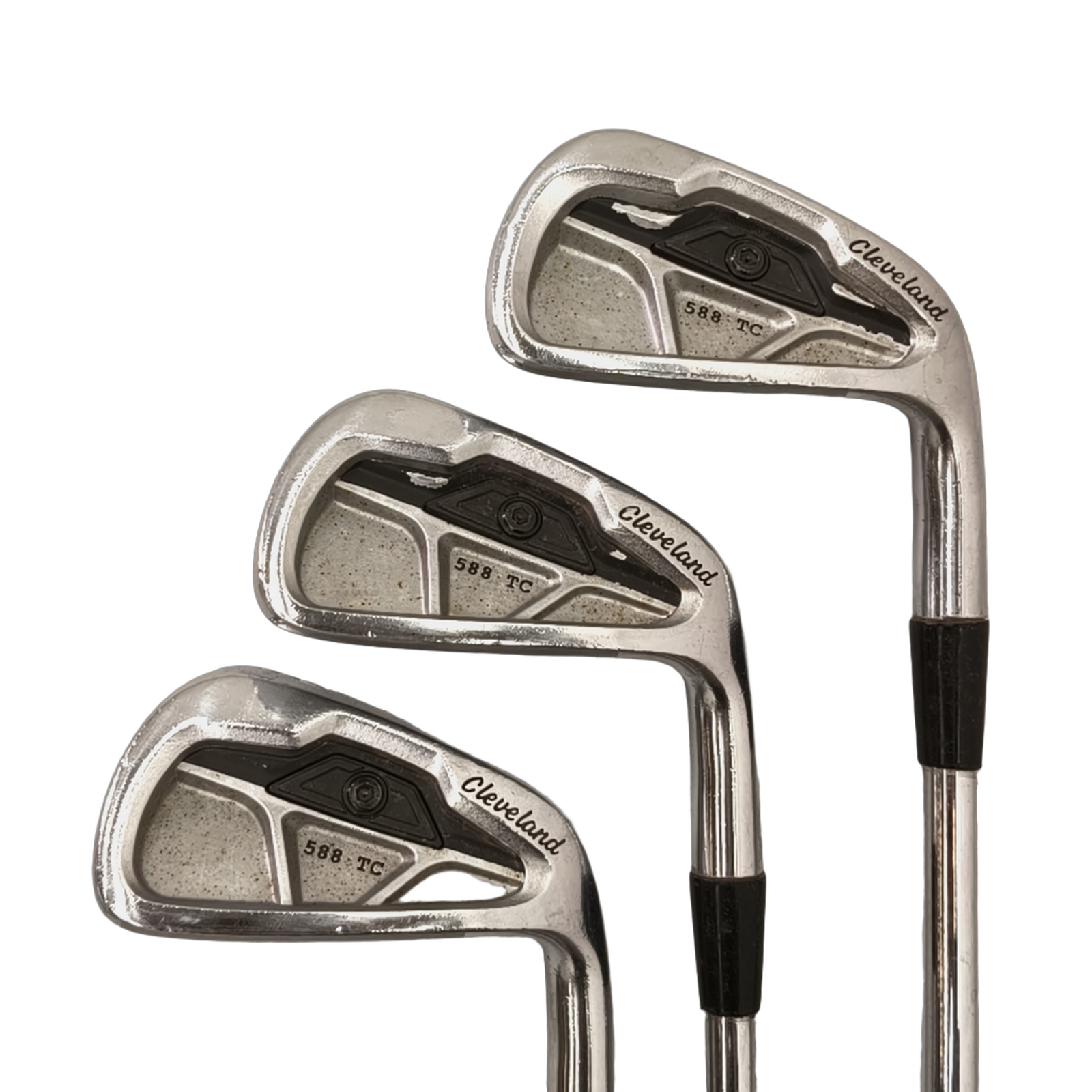 Cleveland 588-TC Jernsæt / 3-PW / Flex Regular / Stål [model:birefnet-general] [bg:handrolled]