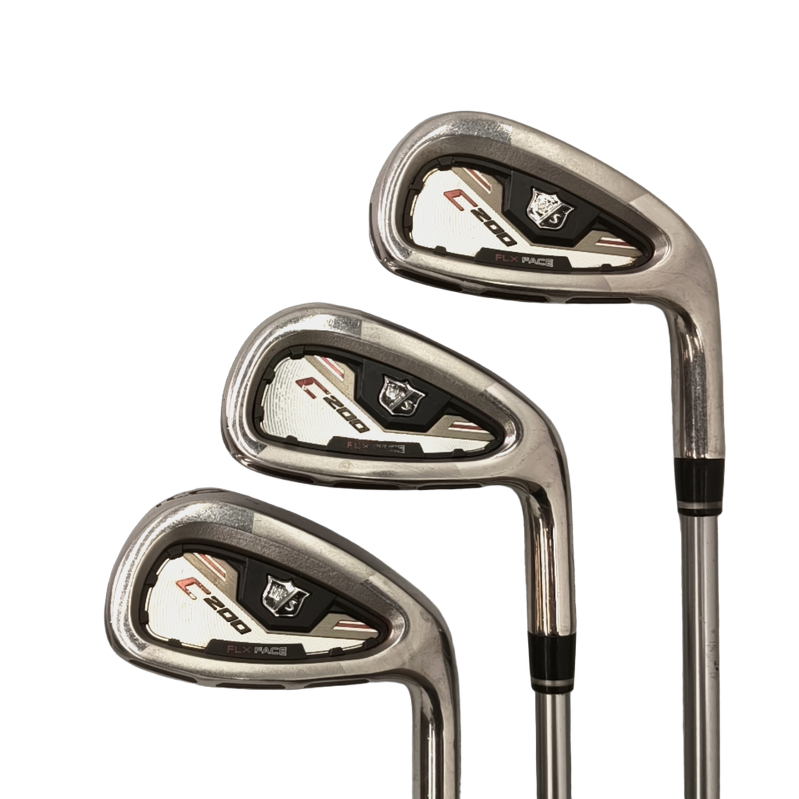Wilson Staff C200 Jernsæt / 5-GW+SW / Flex A-flex / Grafit [model:birefnet-general] [bg:handrolled]