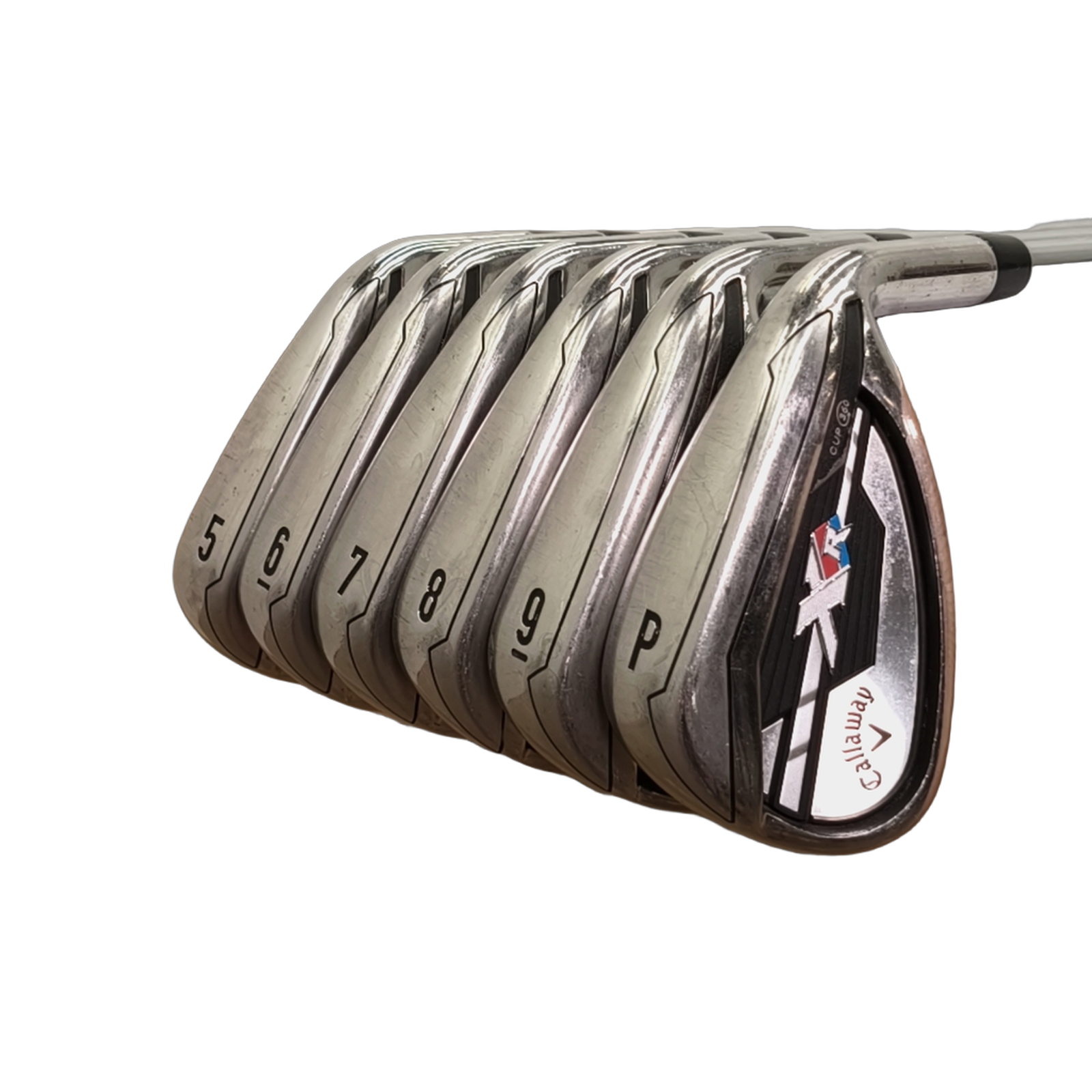 Callaway XR Jernsæt / 5-PW / Flex Stiff / Stål [model:birefnet-general] [bg:handrolled]