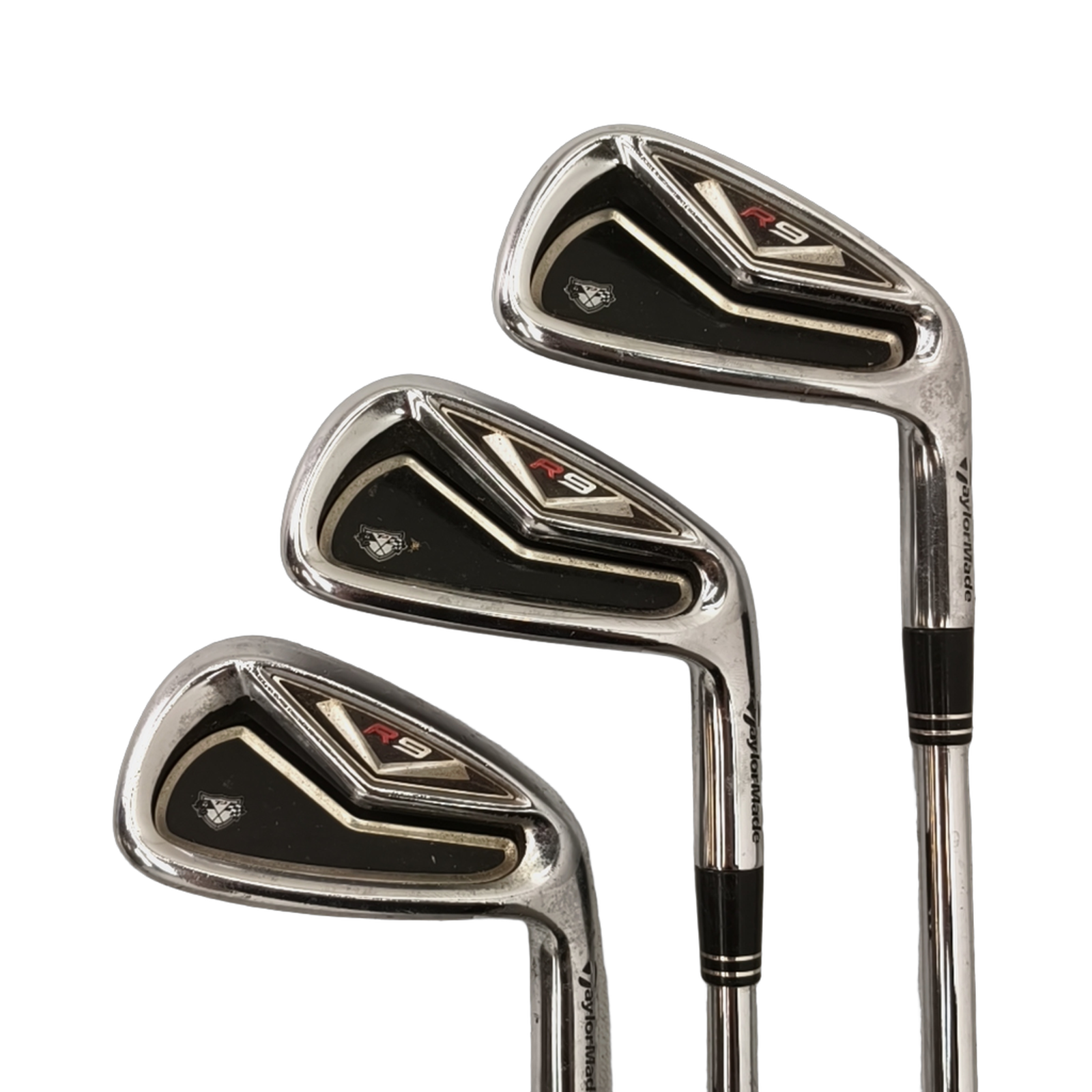TaylorMade R9 Jernsæt / 3-PW / Flex Stiff / Stål [model:birefnet-general] [bg:handrolled]