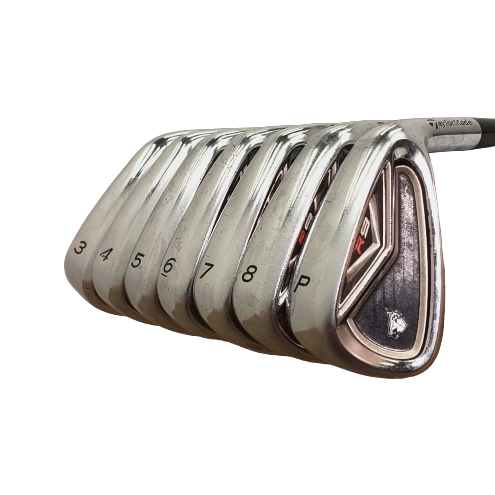 TaylorMade R9 Jernsæt / 3-PW / Flex Stiff / Stål [model:birefnet-general] [bg:handrolled]