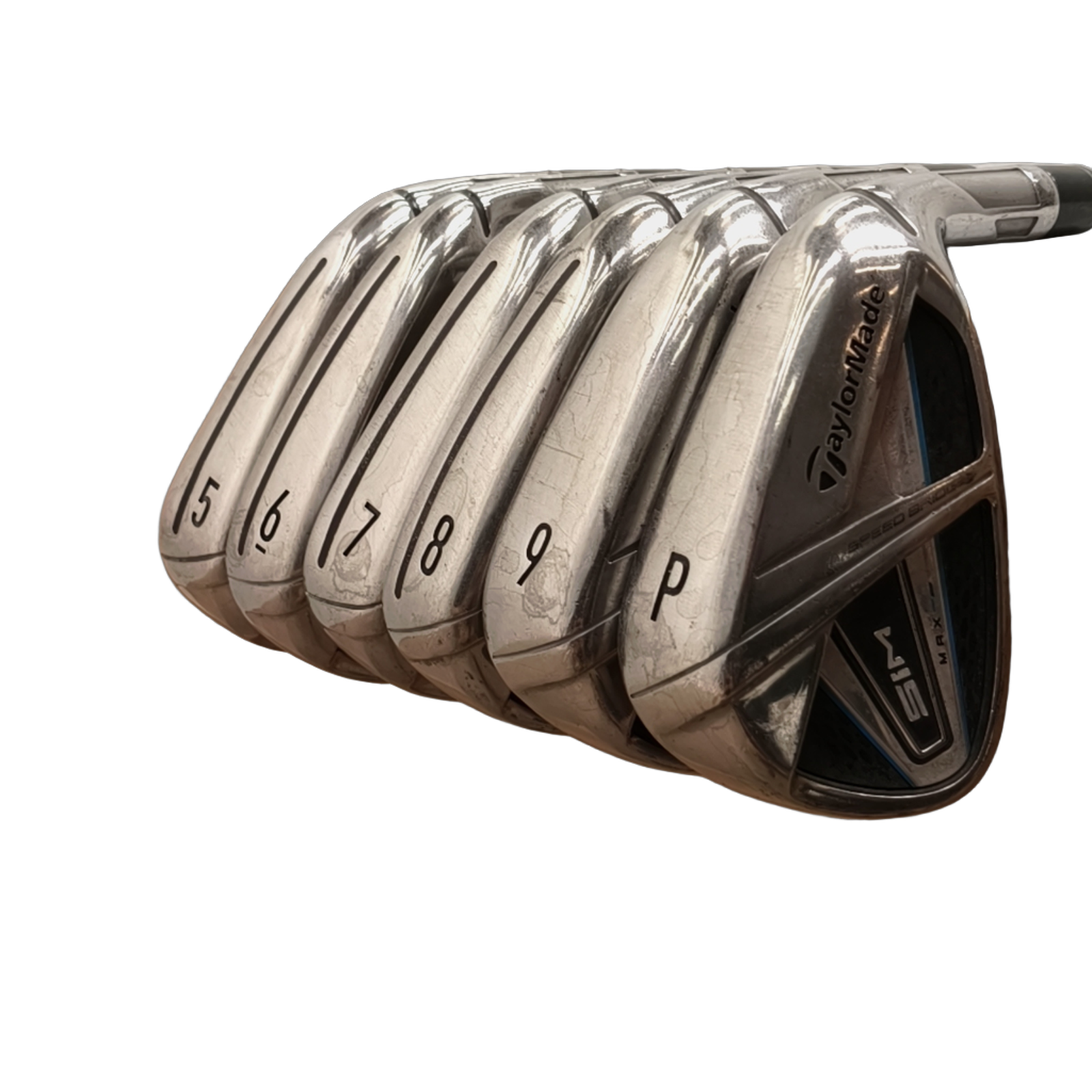 TaylorMade SIM Max Jernsæt / 5-PW / Flex Ladies / Grafit [model:birefnet-general] [bg:handrolled]